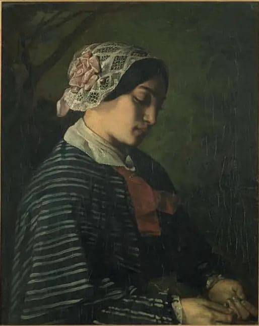 Probable Portrait of a Young Girl from Ornans