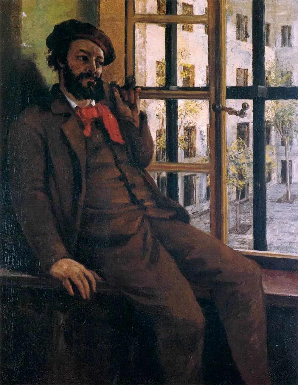 Self-Portrait at Sainte-Pélagie