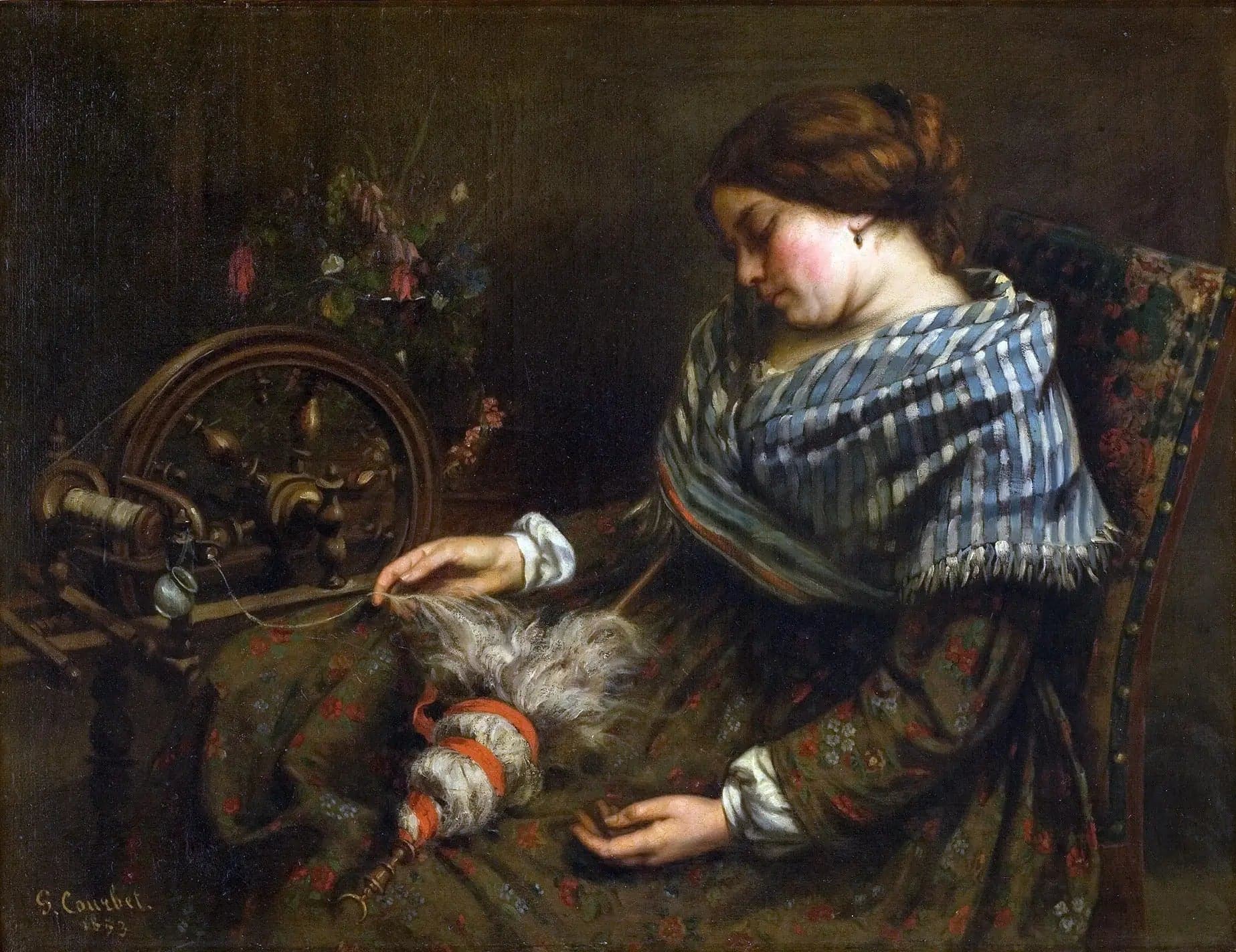 The Sleeping Spinning Woman