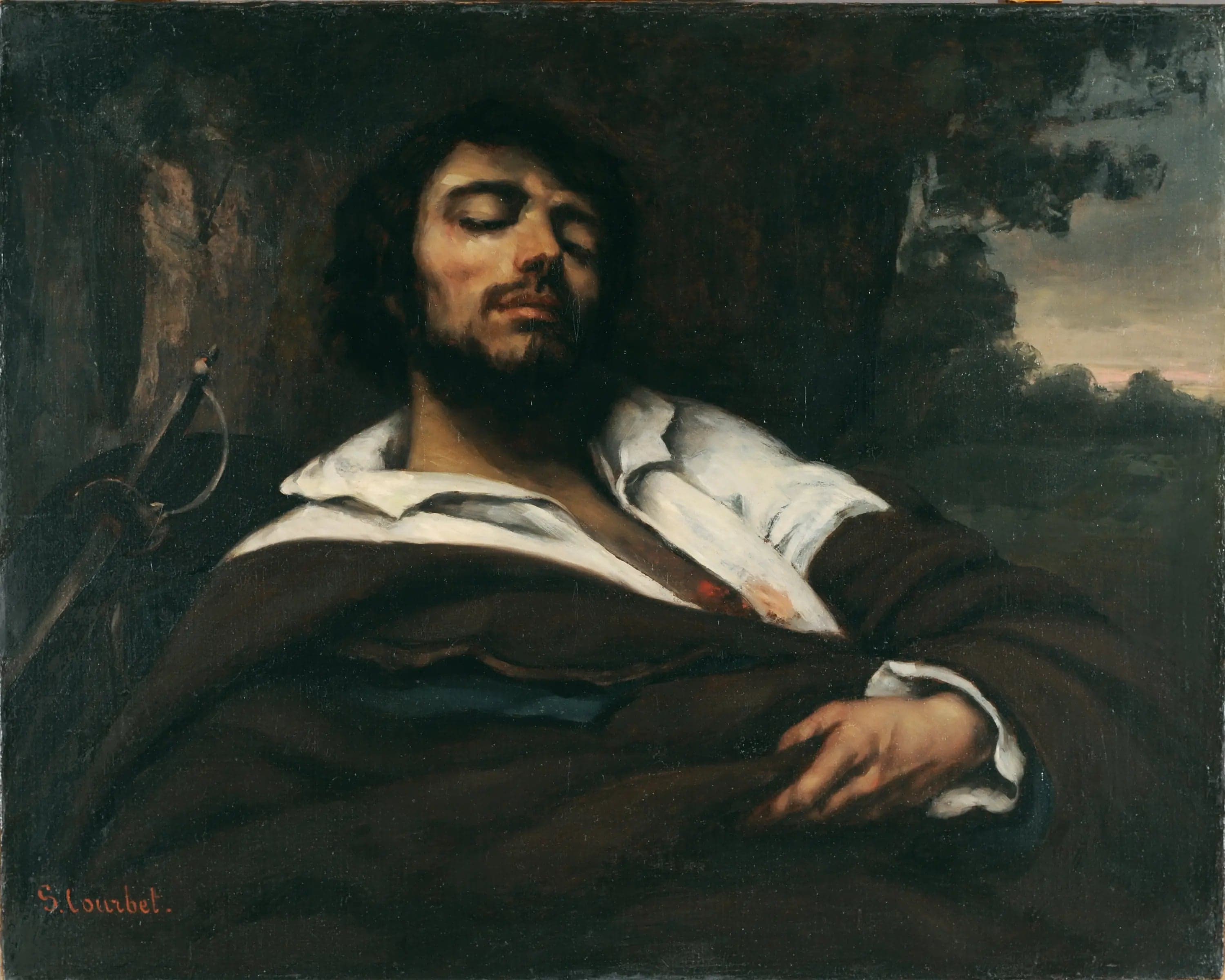 The wounded man