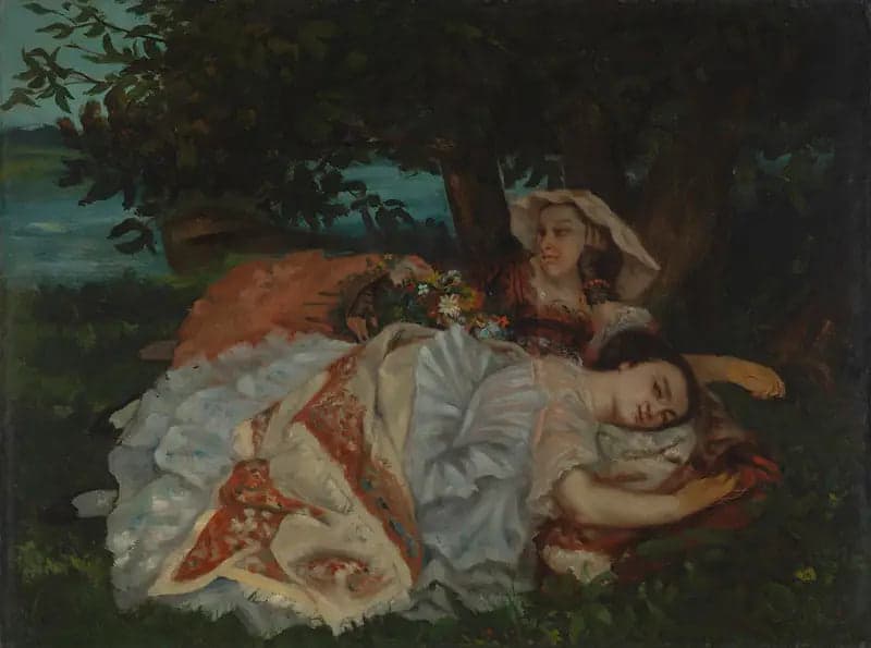Young Ladies by the Seine
