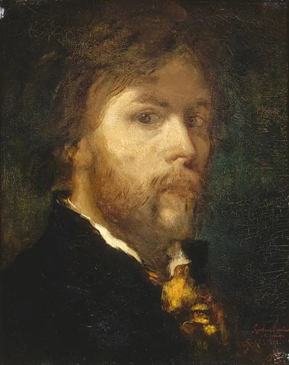 Portrait of Gustave Moreau by himself