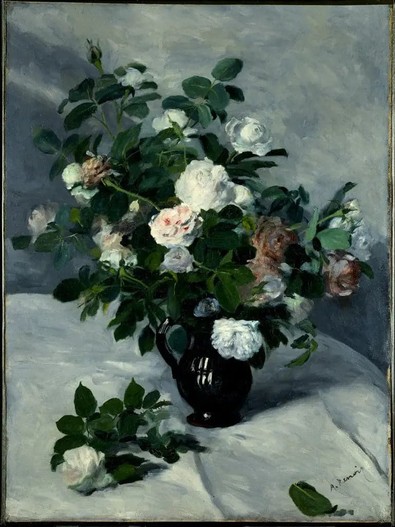 Still Life with Roses - Pierre