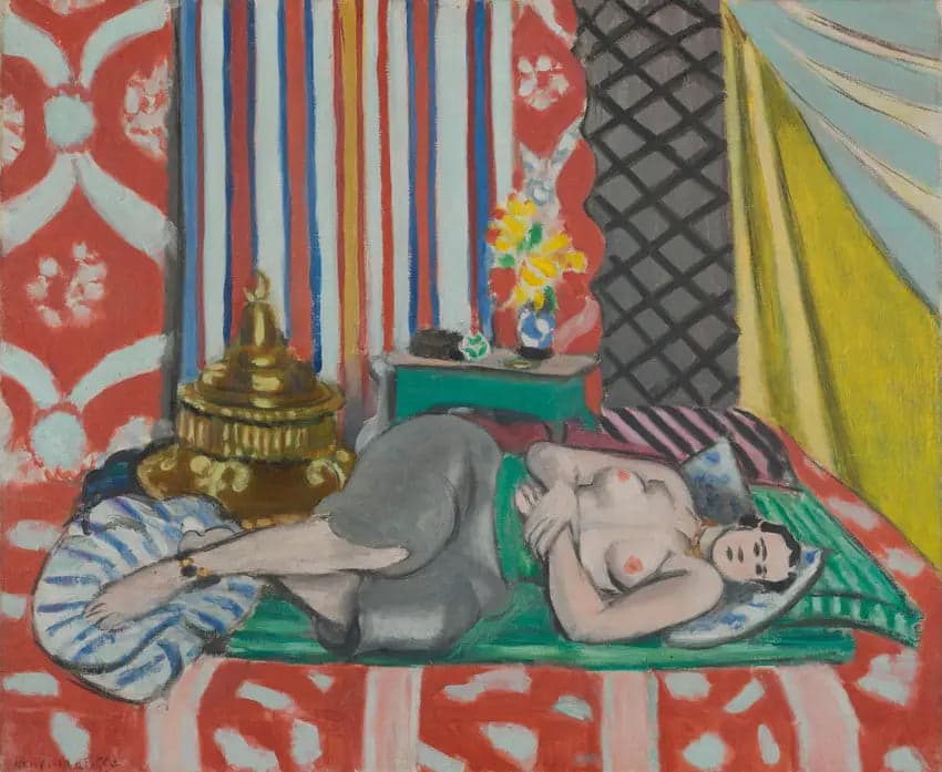Odalisque with Gray Panties