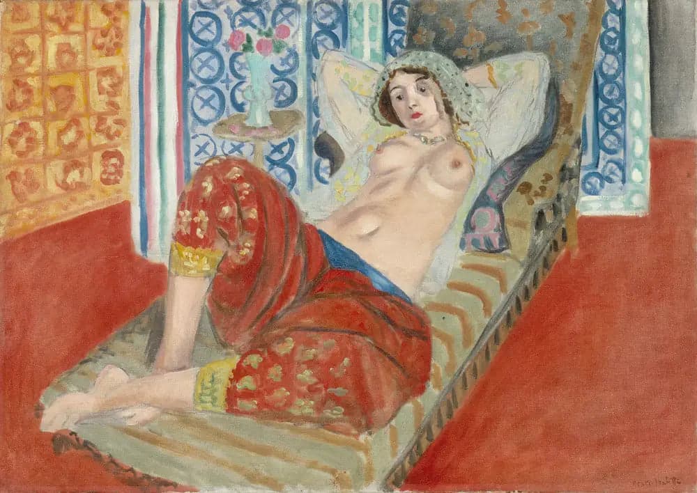 Odalisque with Red Panties