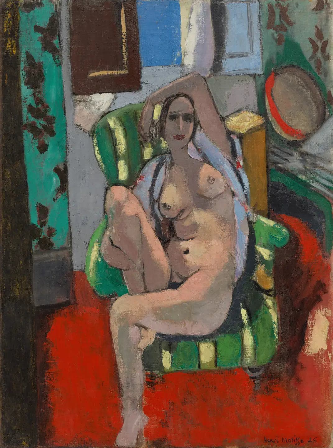 Odalisque with Tambourine