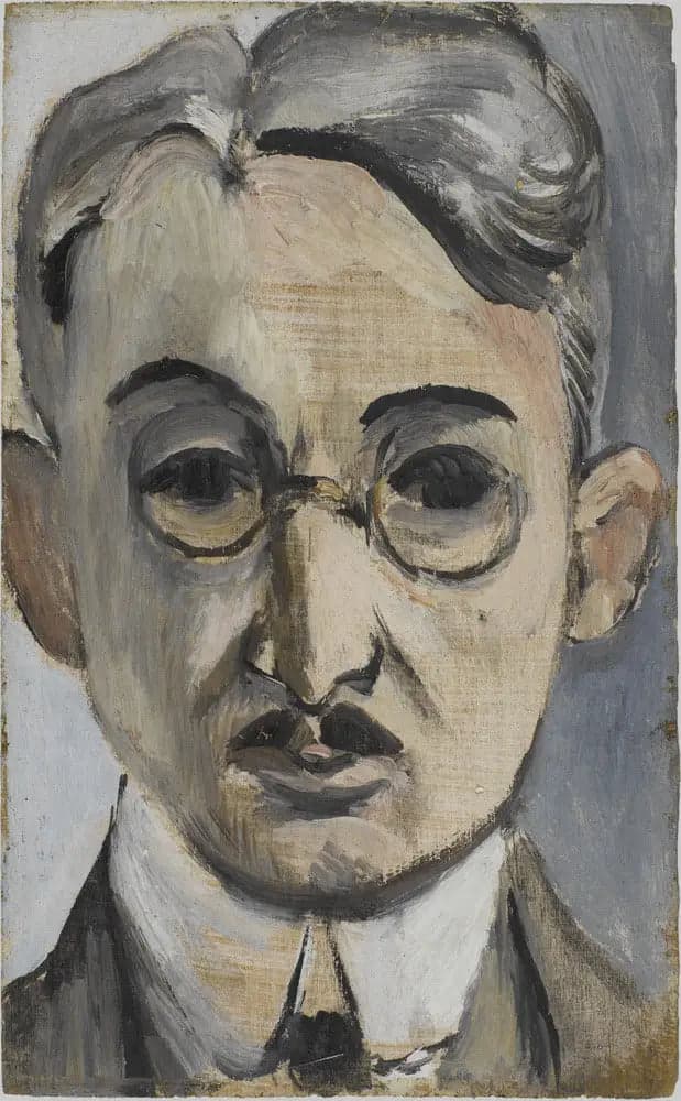 Portrait of Georges Besson with Glasses