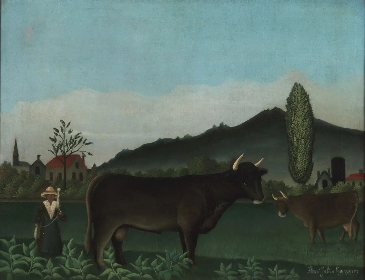 Landscape with Livestock