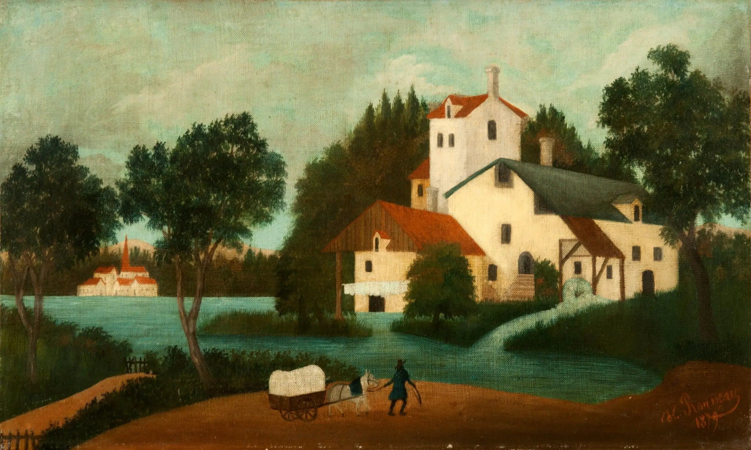 Landscape with Watermill