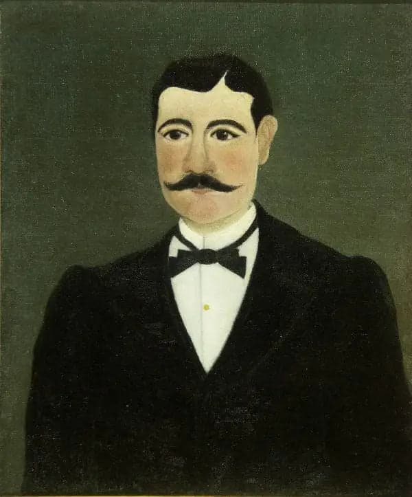 Portrait of Frumence Biche in civilian attire