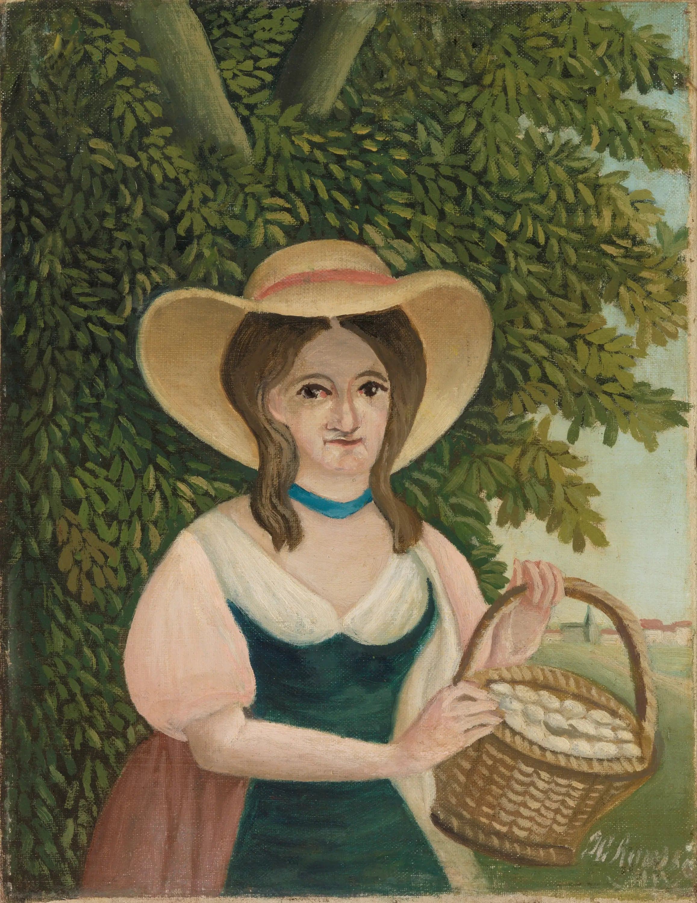 The Woman with the Egg Basket