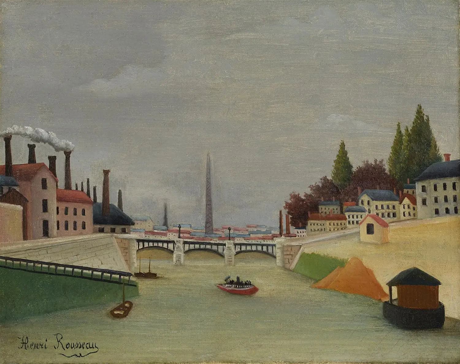 View of the Grenelle Bridge, Trocadéro