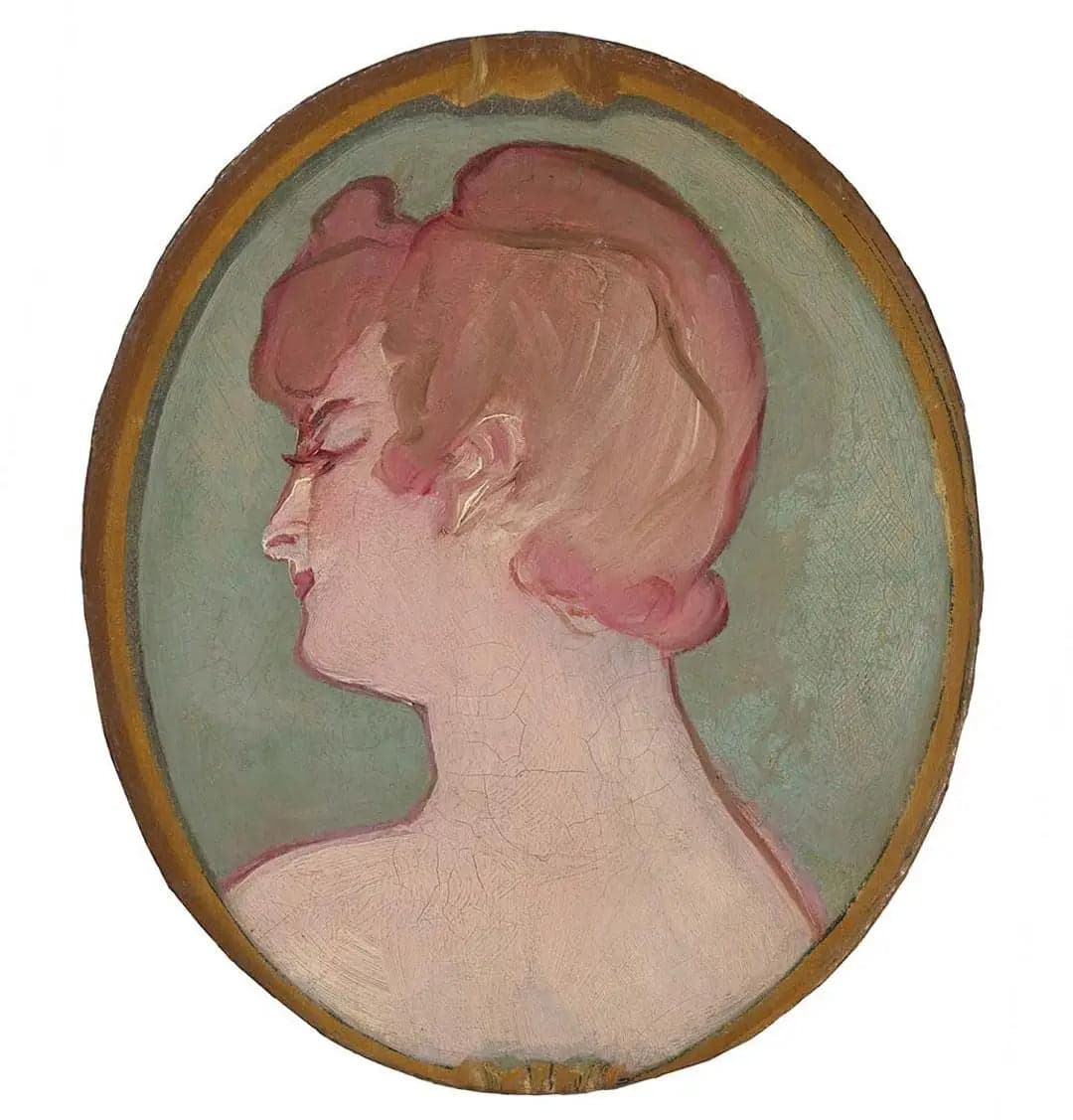 Head of a Girl - Henri de Toulouse