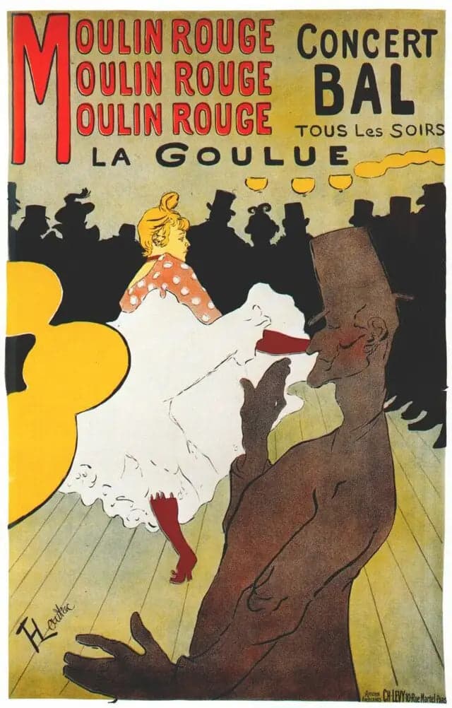 La Goulue in Almée - Henri de Toulouse
