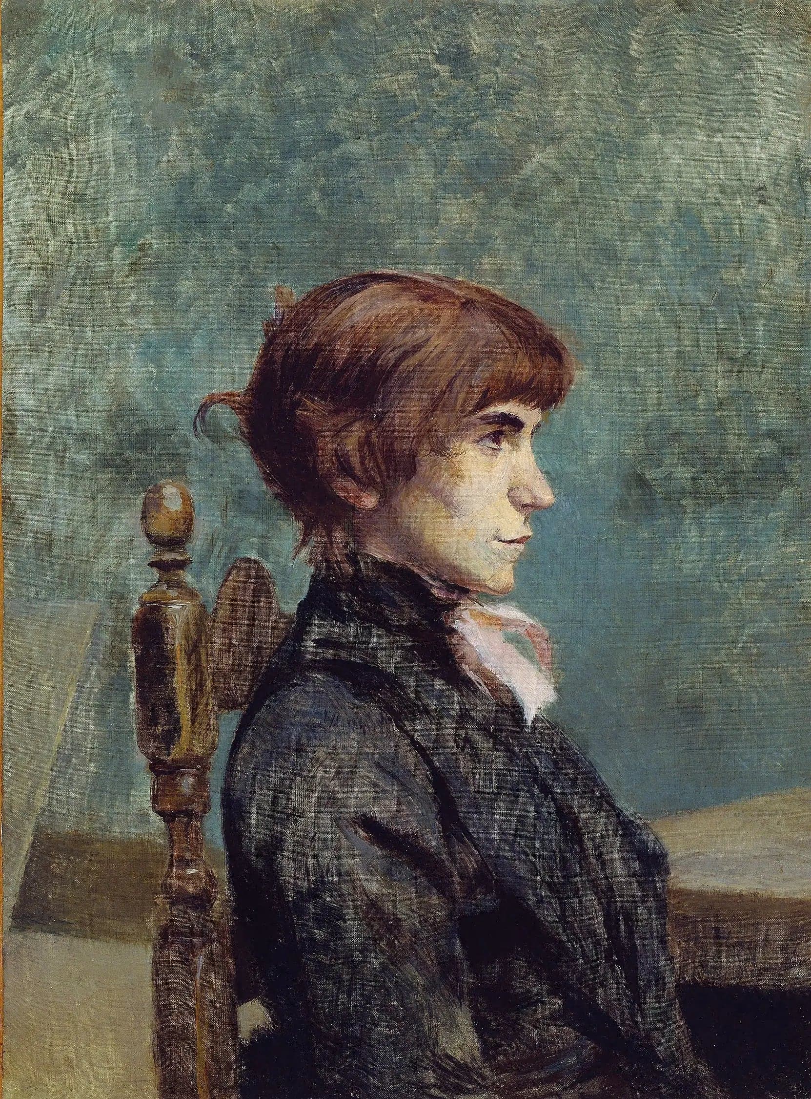 Portrait of Jeanne Wenz - Henri de Toulouse