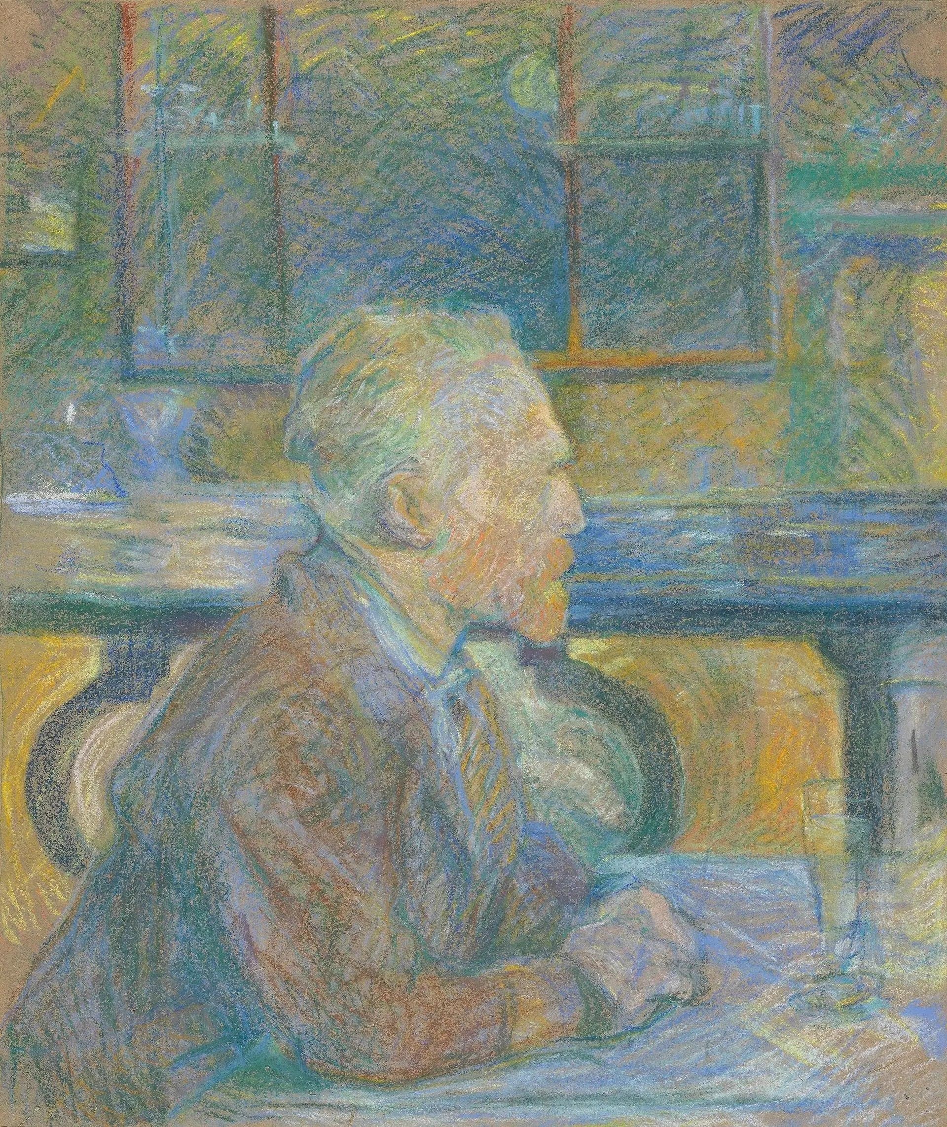 Portrait of Vincent van Gogh - Henri de Toulouse