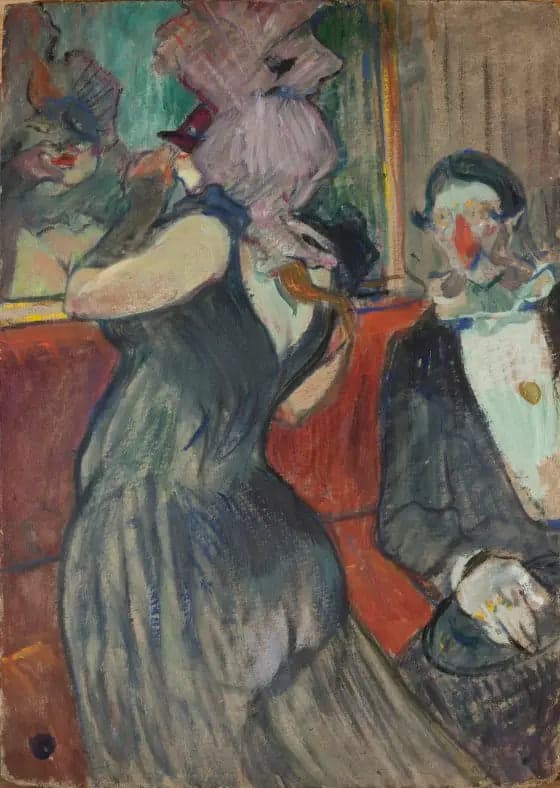 Resting during the masked ball - Henri de Toulouse