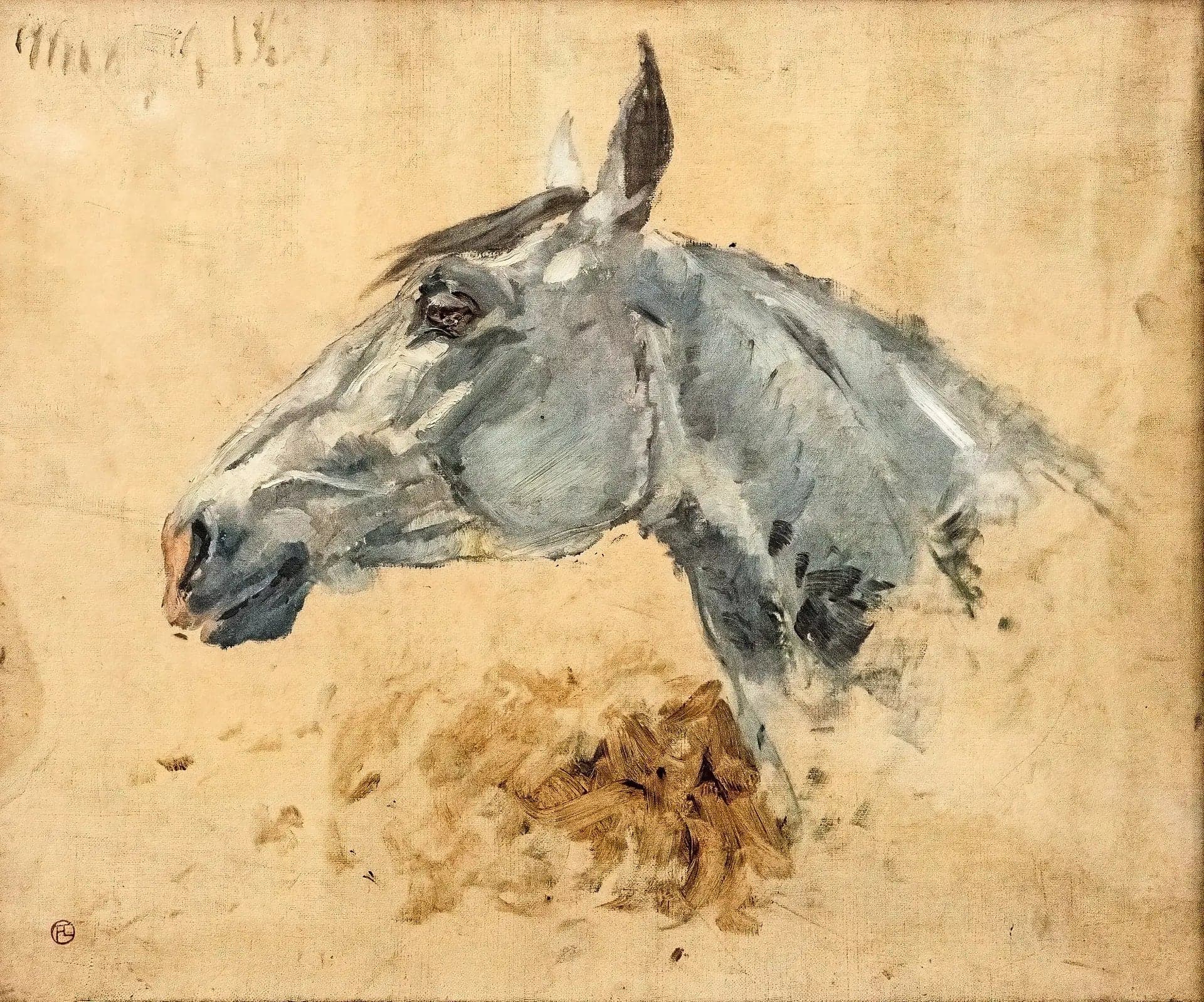 White Horse Gazelle - Henri de Toulouse