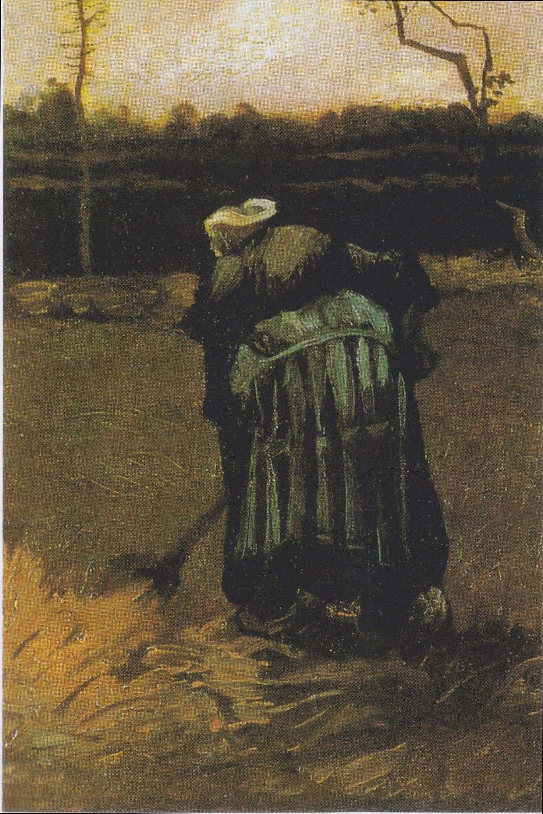 Peasant Woman Digging