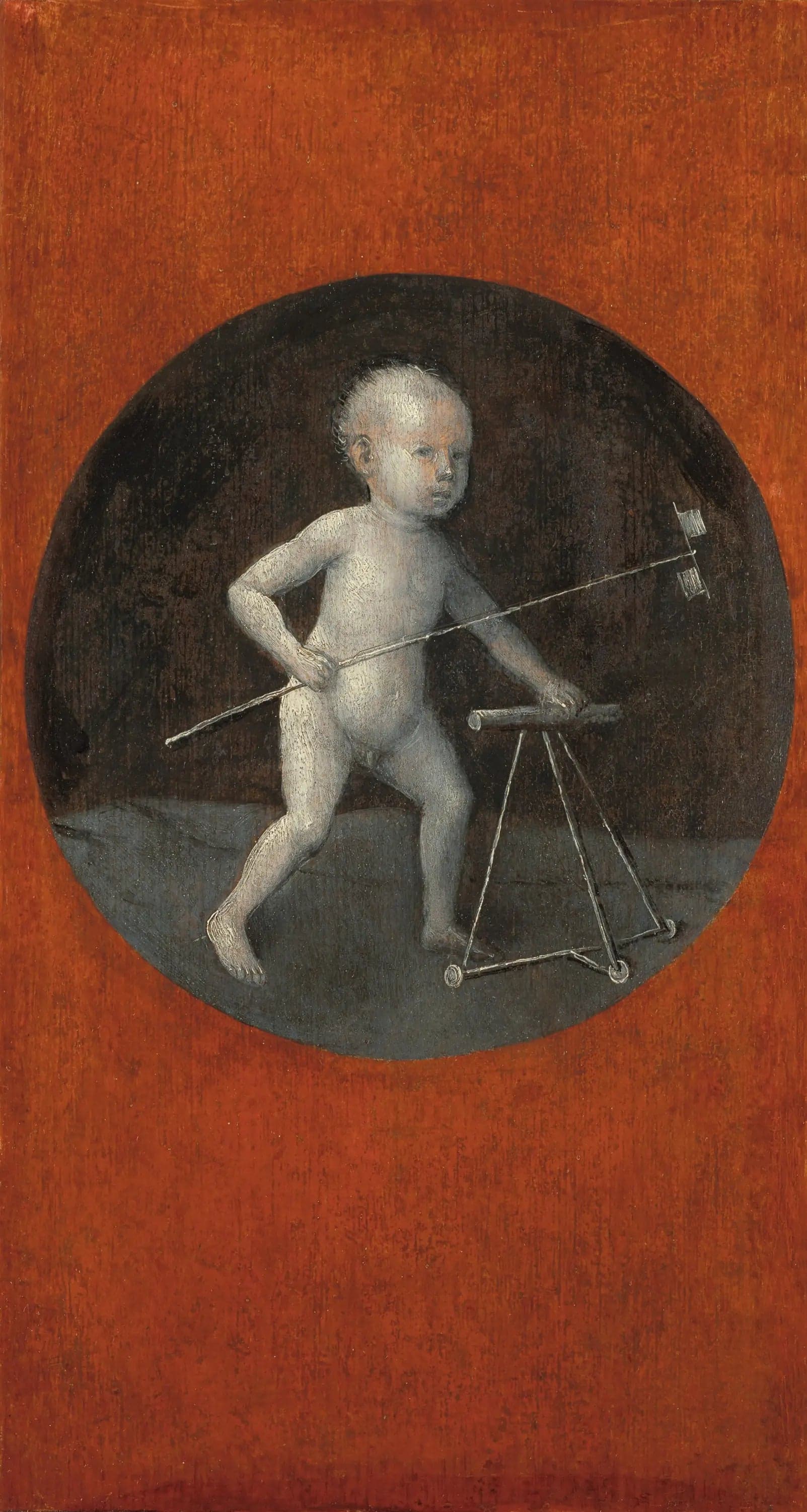 Child with Windmill and Walker