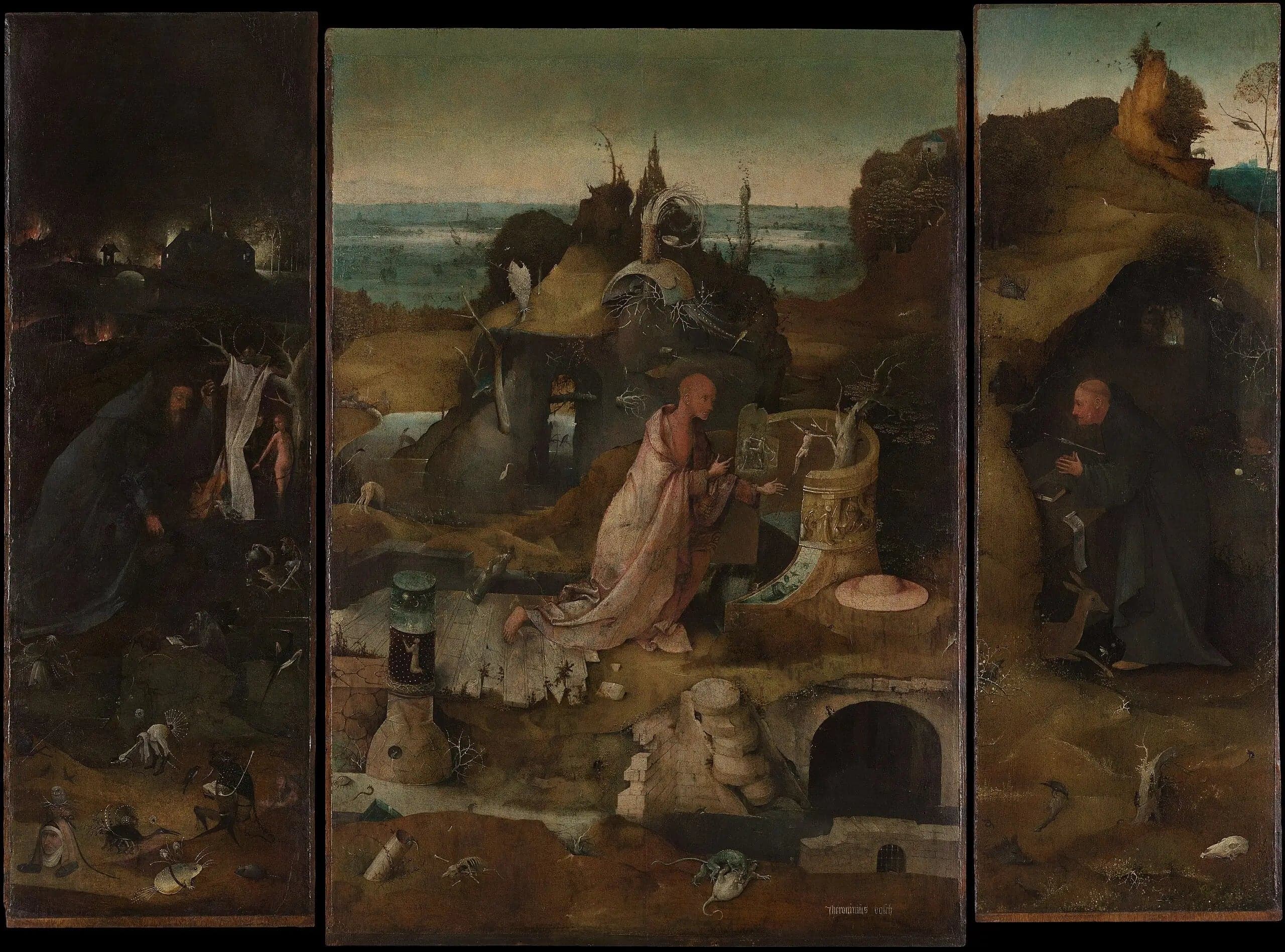 Triptych of the Hermits