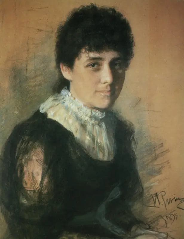 Portrait of Elena Pavlovna Tarkhanova-Antokolskaya