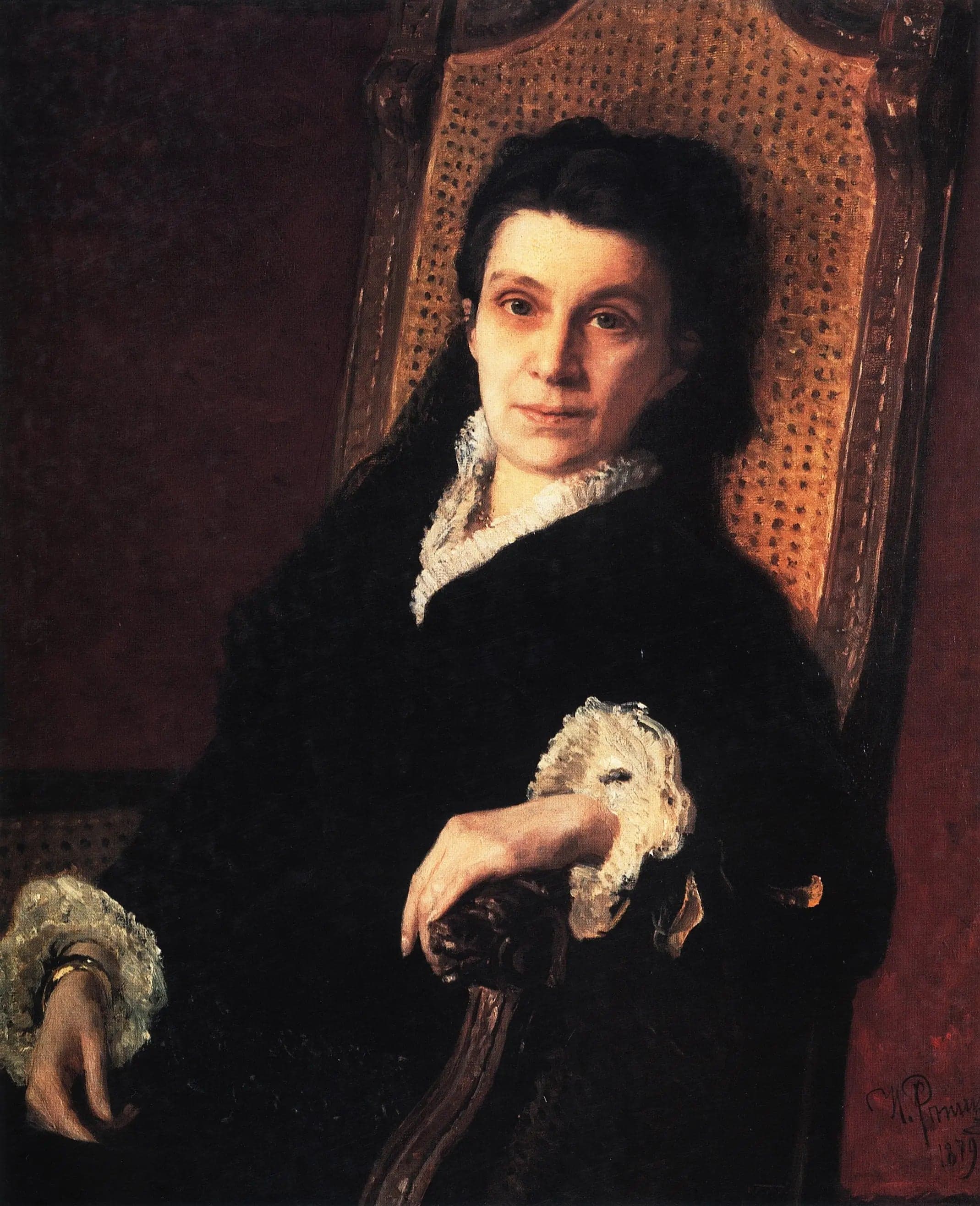 Portrait of Poliksena Stepanovna Stasova