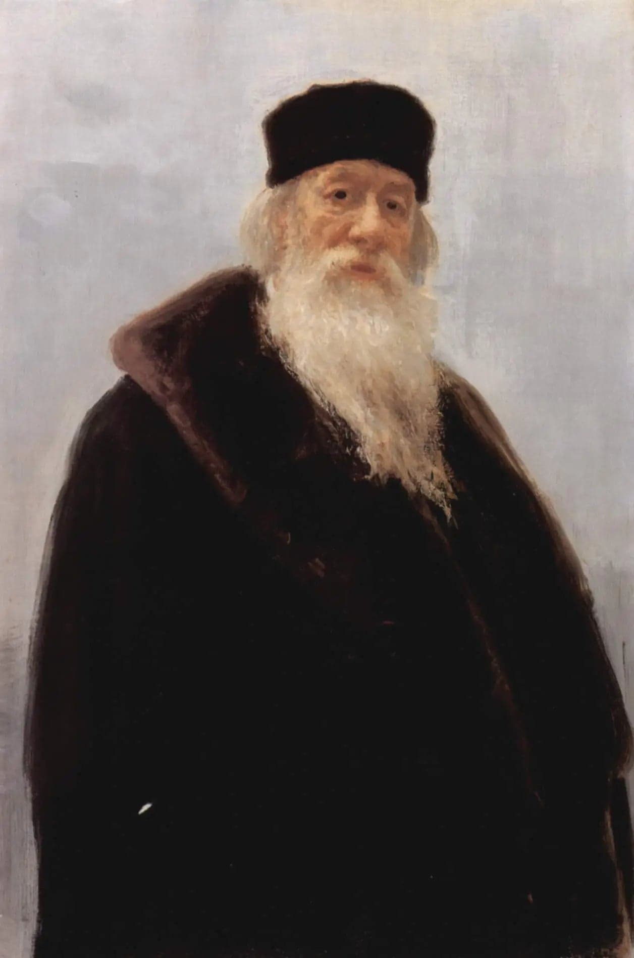 Portrait of Vladimir Vasilievich Stasov, Russian art historian and musical writing