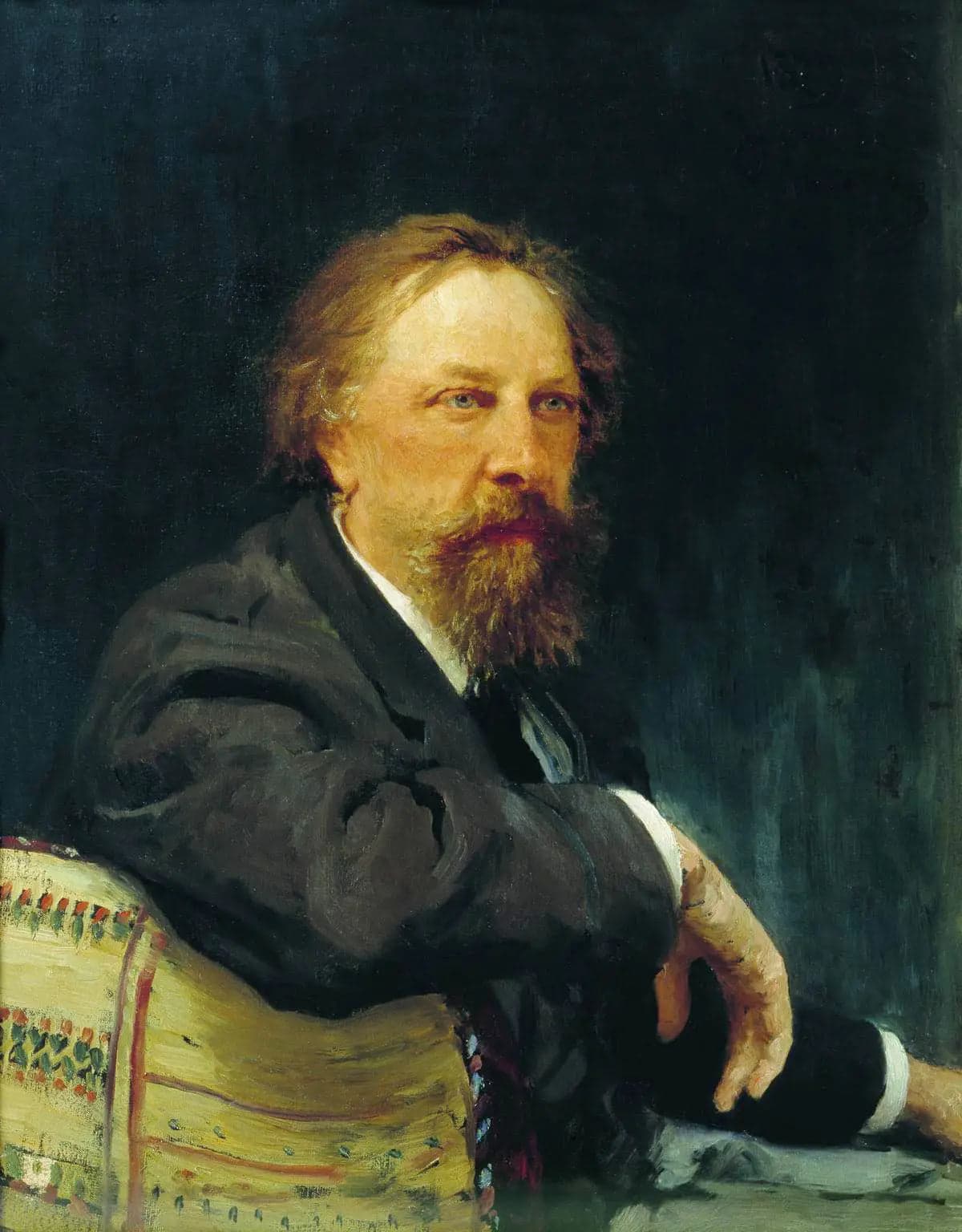 Portrait of the Writer Alexei Konstantinovitch Tolstoy