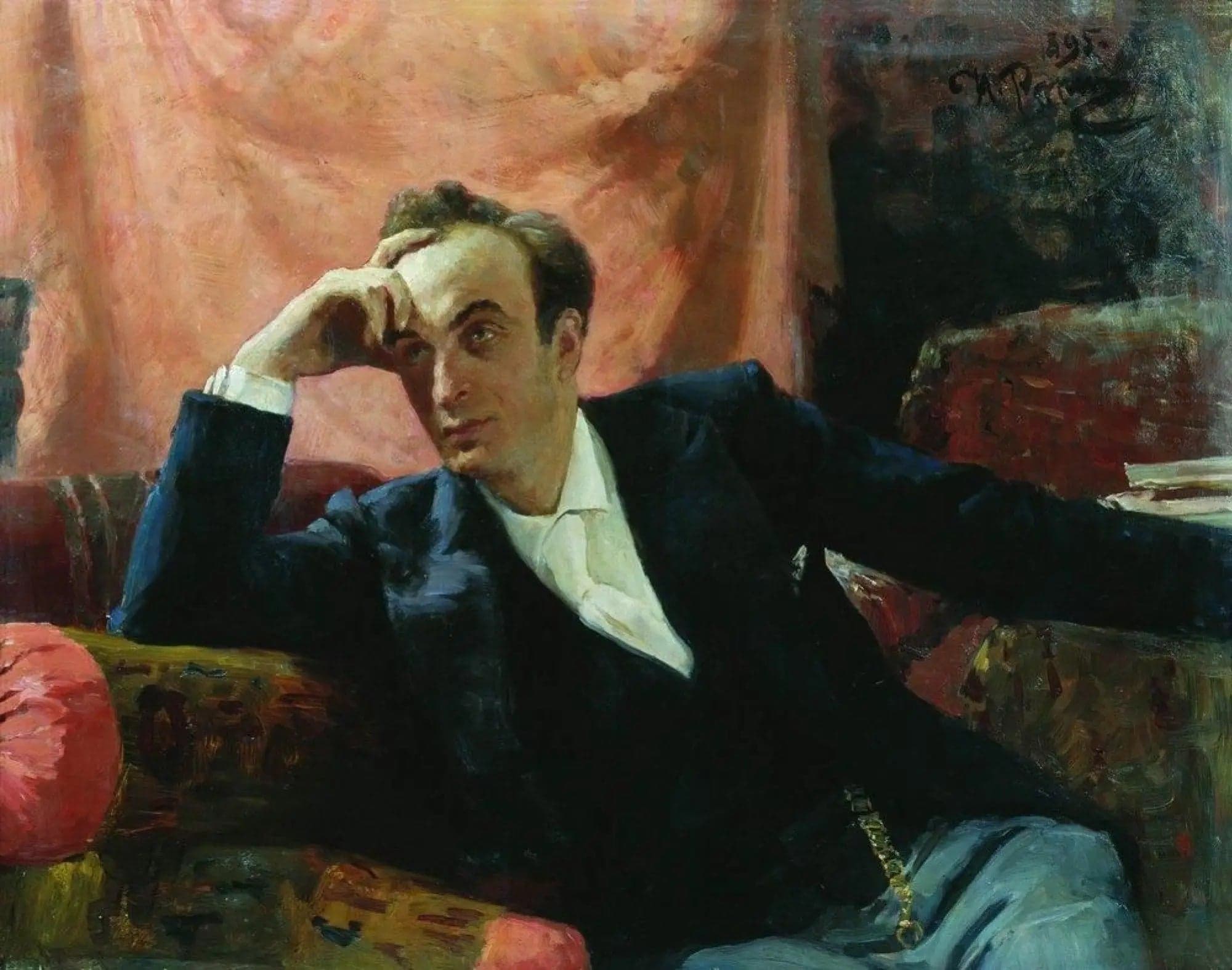 Portrait of the actor Grigori Grigorievich Ghe