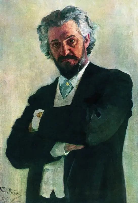 Portrait of the cellist Aleksander Valerianovich Wierzbiłłowicz