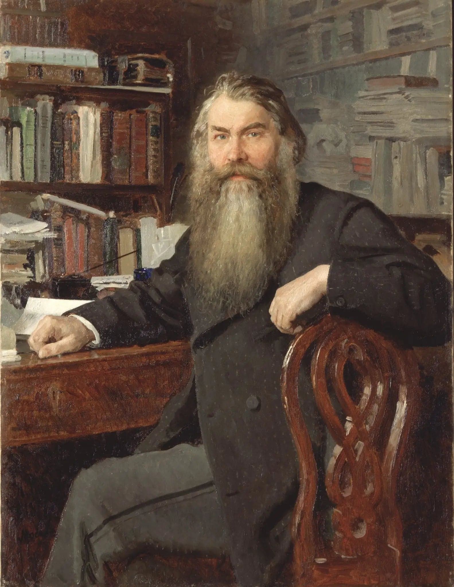 Portrait of the historian and archaeologist Ivan Egorovich Zabelin
