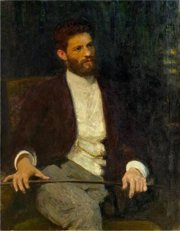 Portrait of the sculptor Mark Matveevich Antokolski.