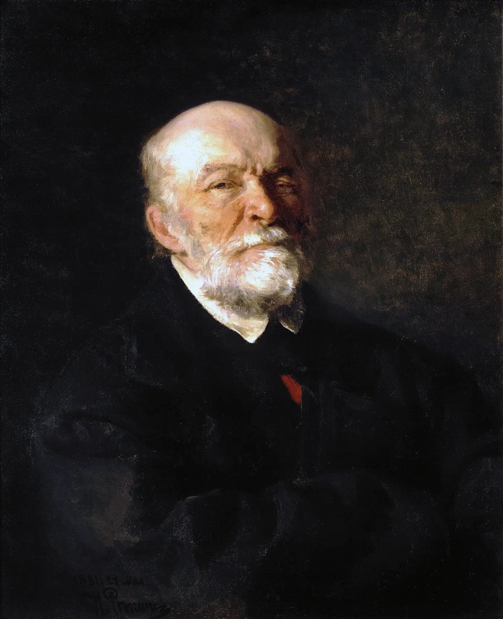 Portrait of the surgeon Nikolaï Ivanovitch Pirogov