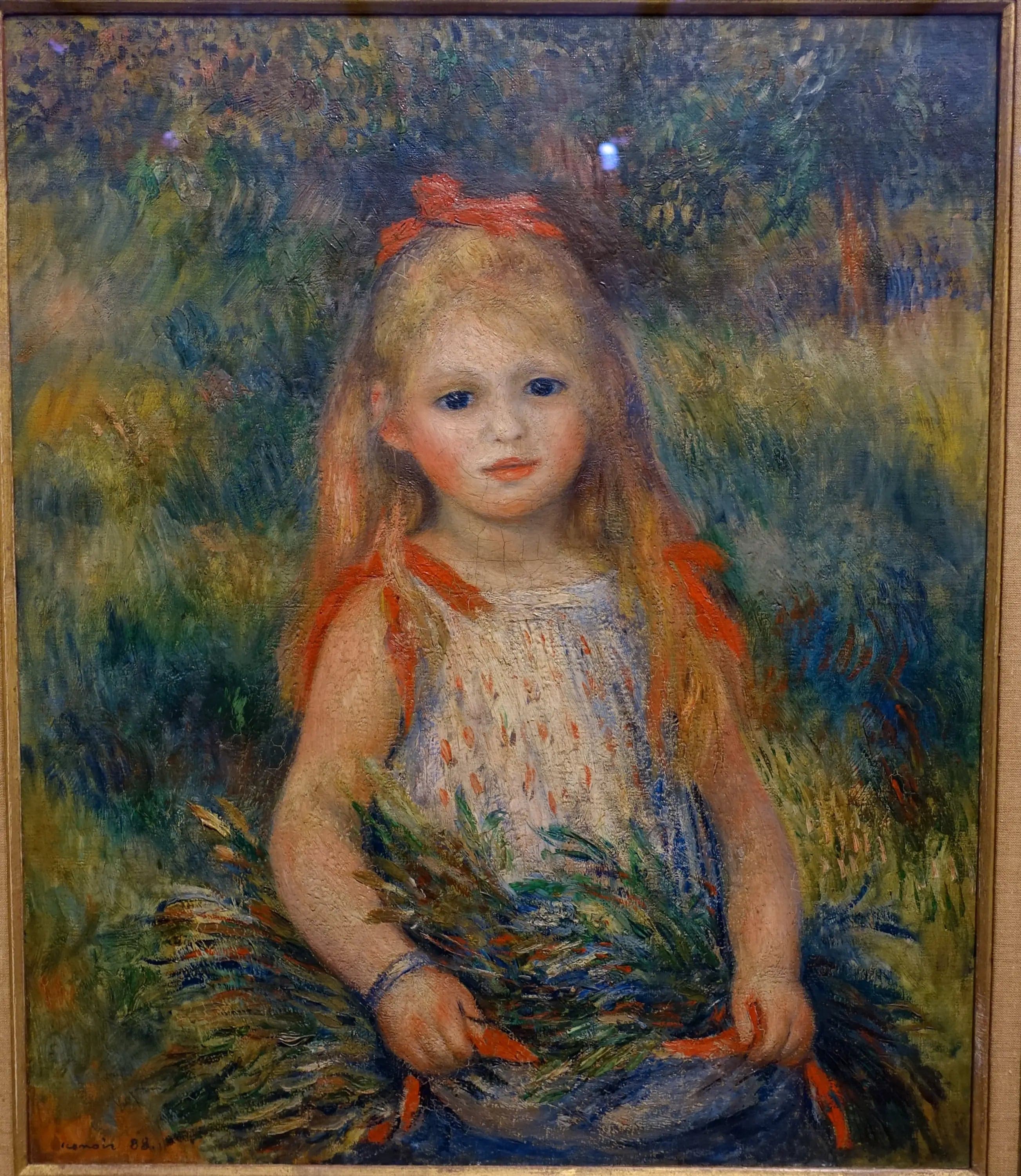 Child with Ears of Wheat - Pierre