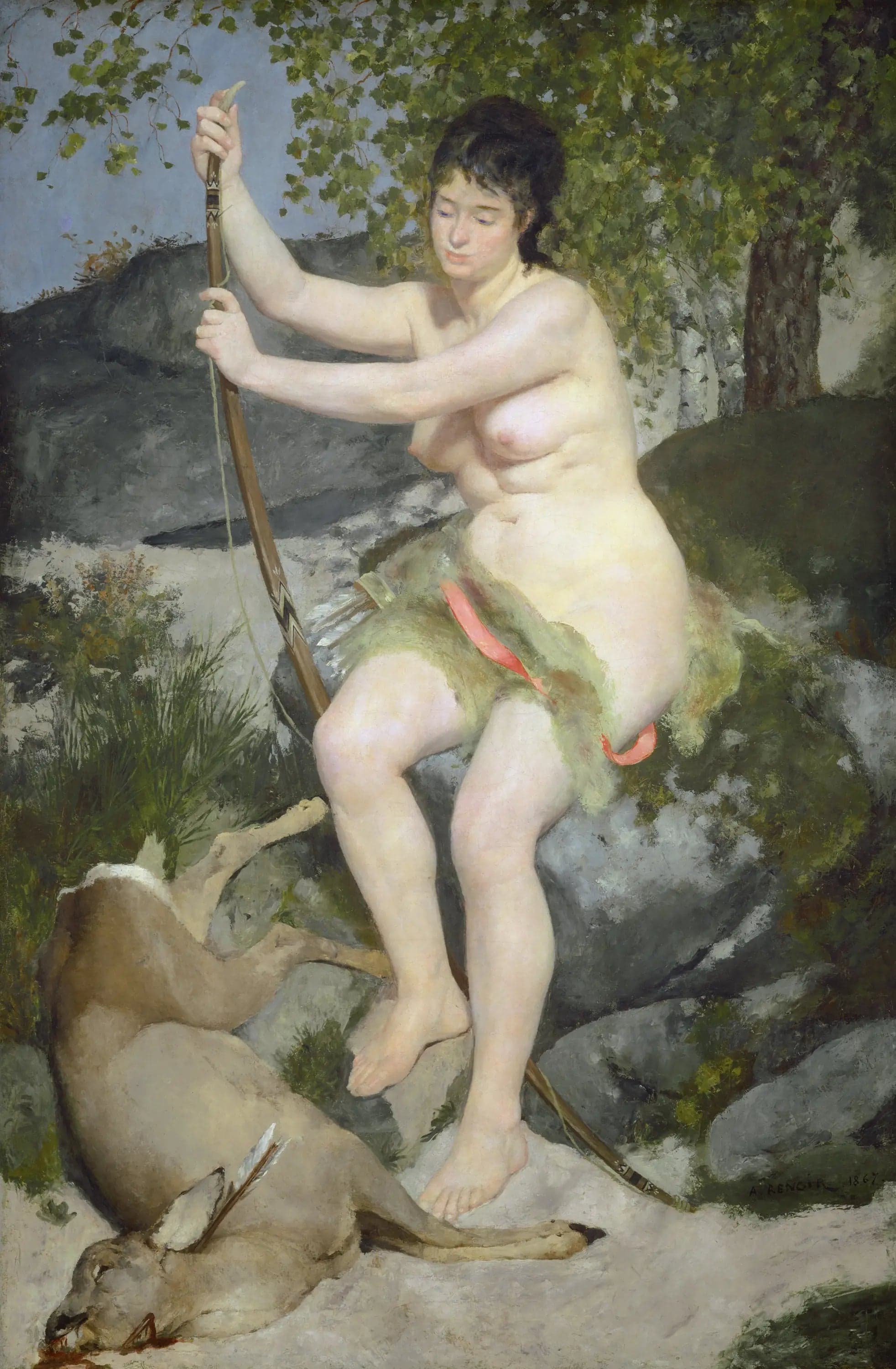 Diana the Huntress - Pierre