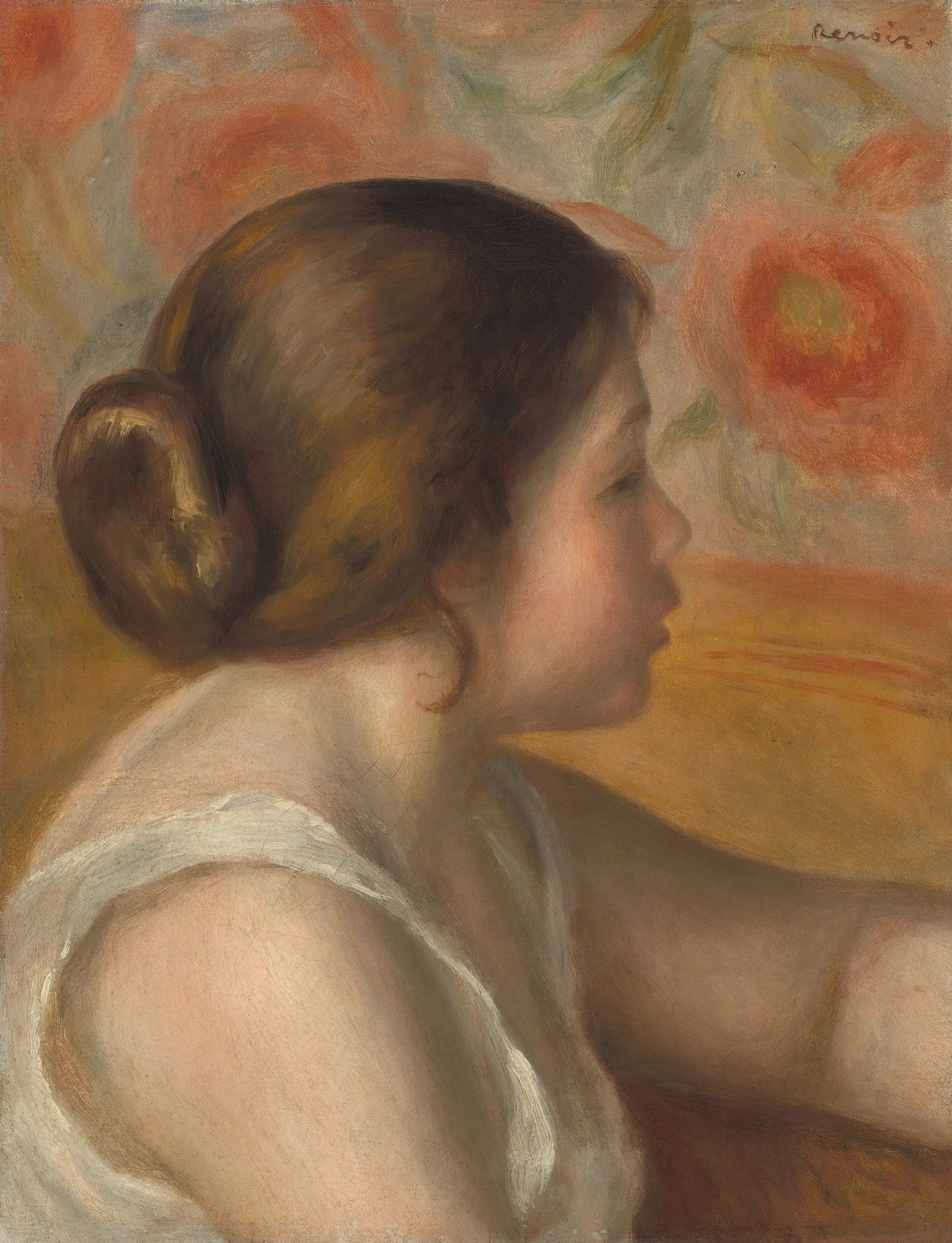 Head of a Young Girl - Pierre
