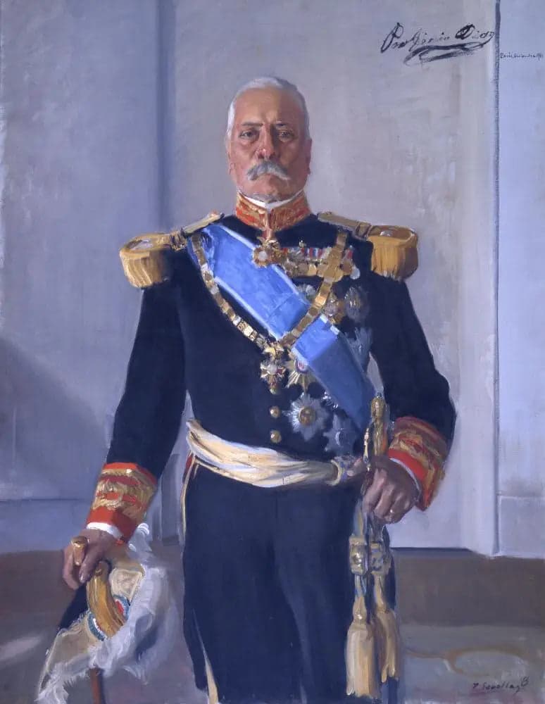 Porfirio Díaz, former president of Mexico