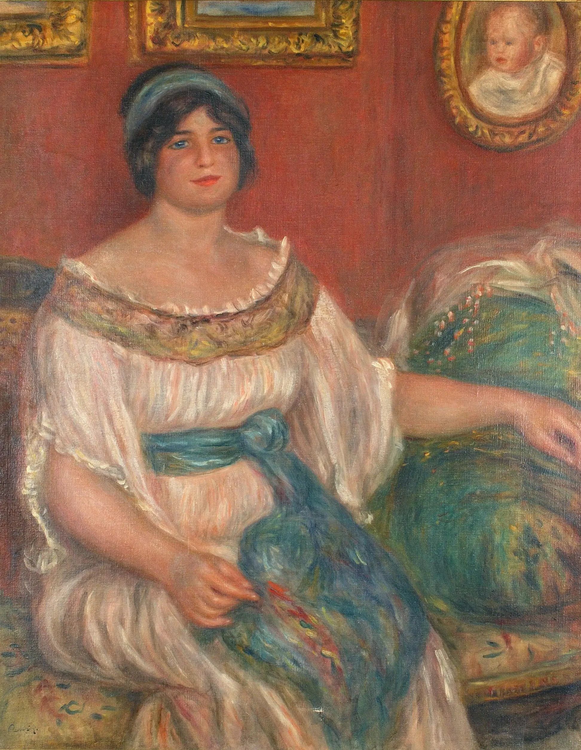 Portrait of Madame Colonna Romano - Pierre