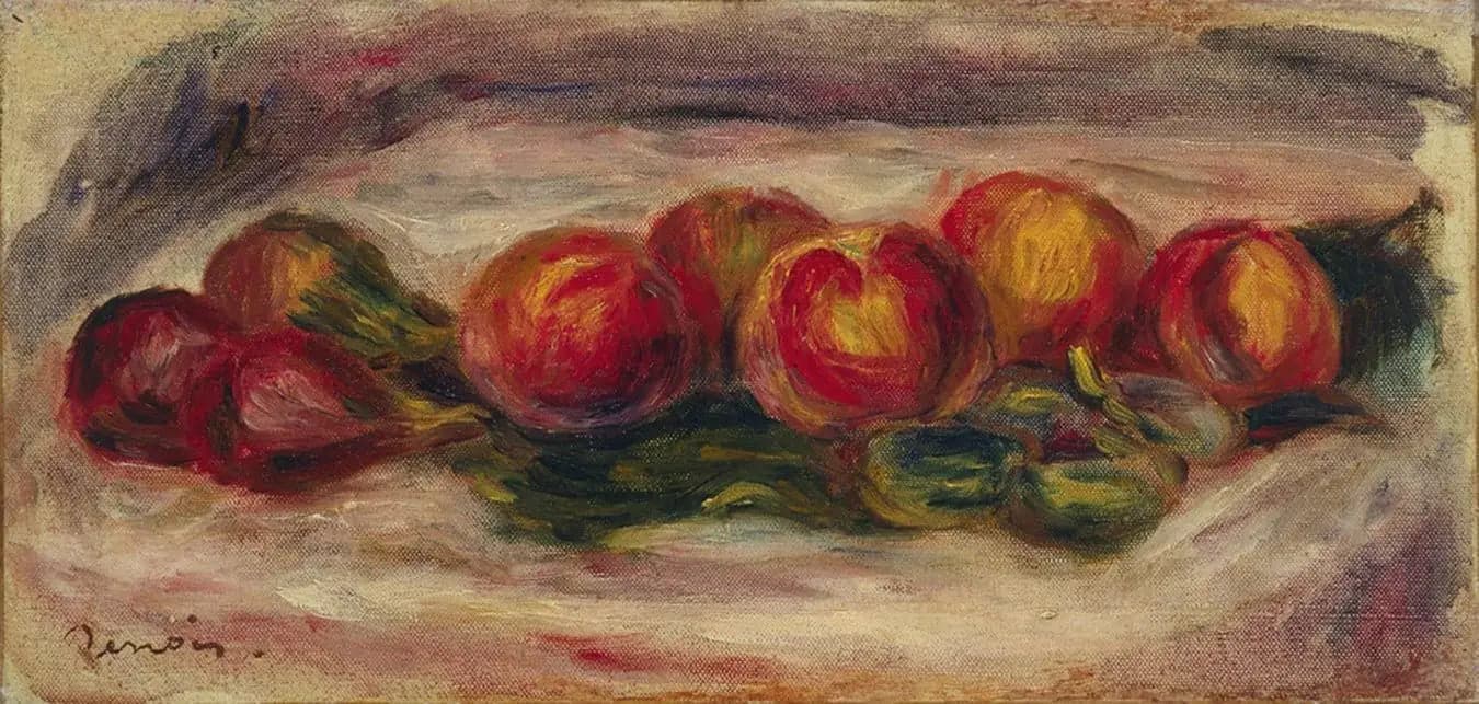 Still Life with Apples and Figs - Pierre
