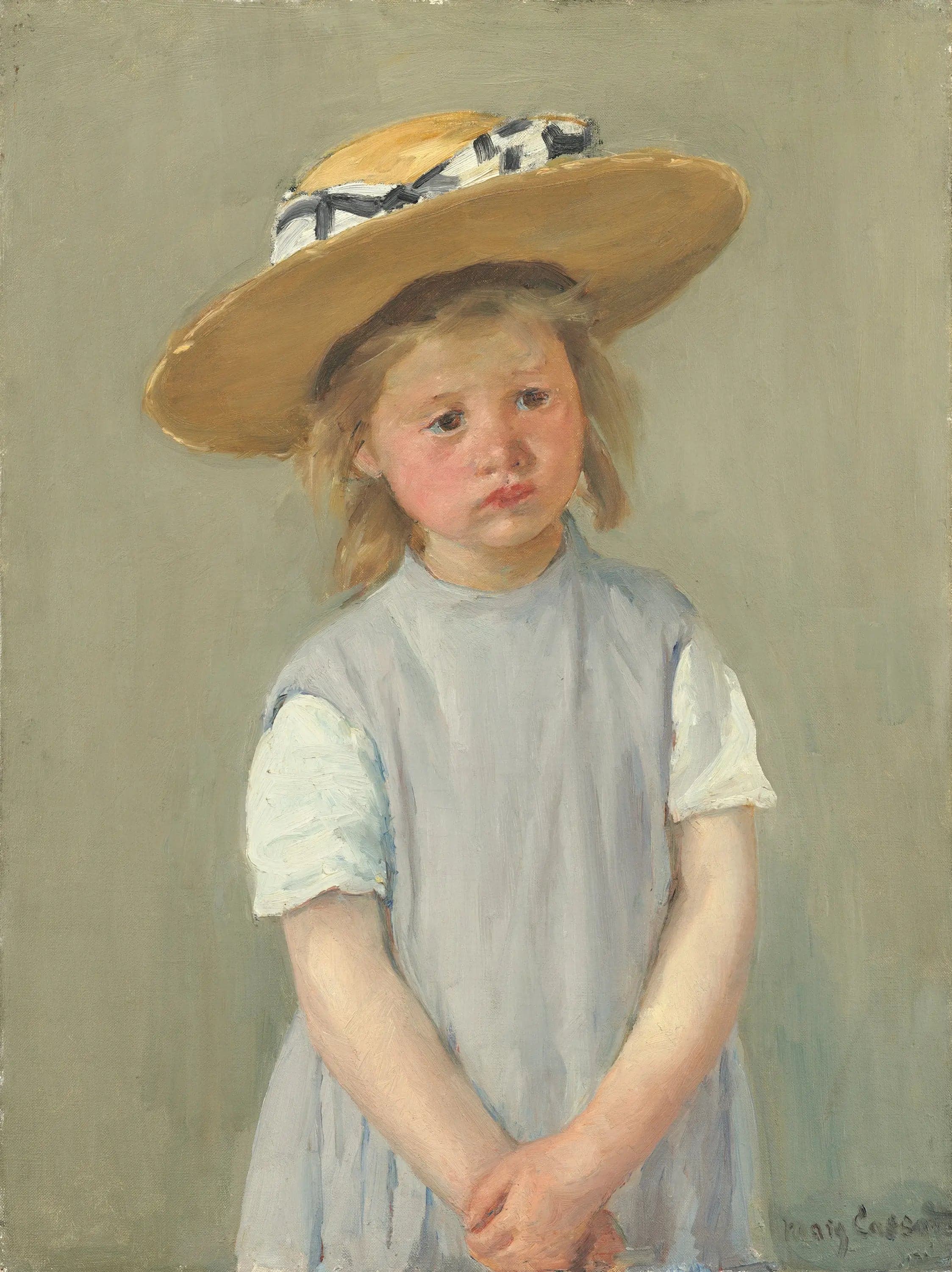 The Child with the Straw Hat