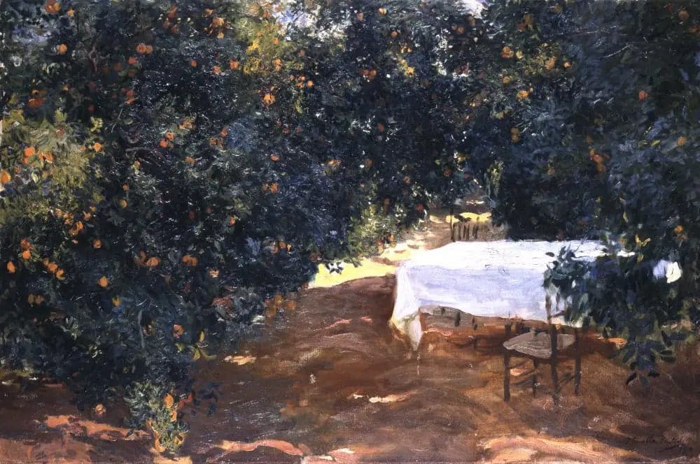 The Path in the Orange Grove, Alcira