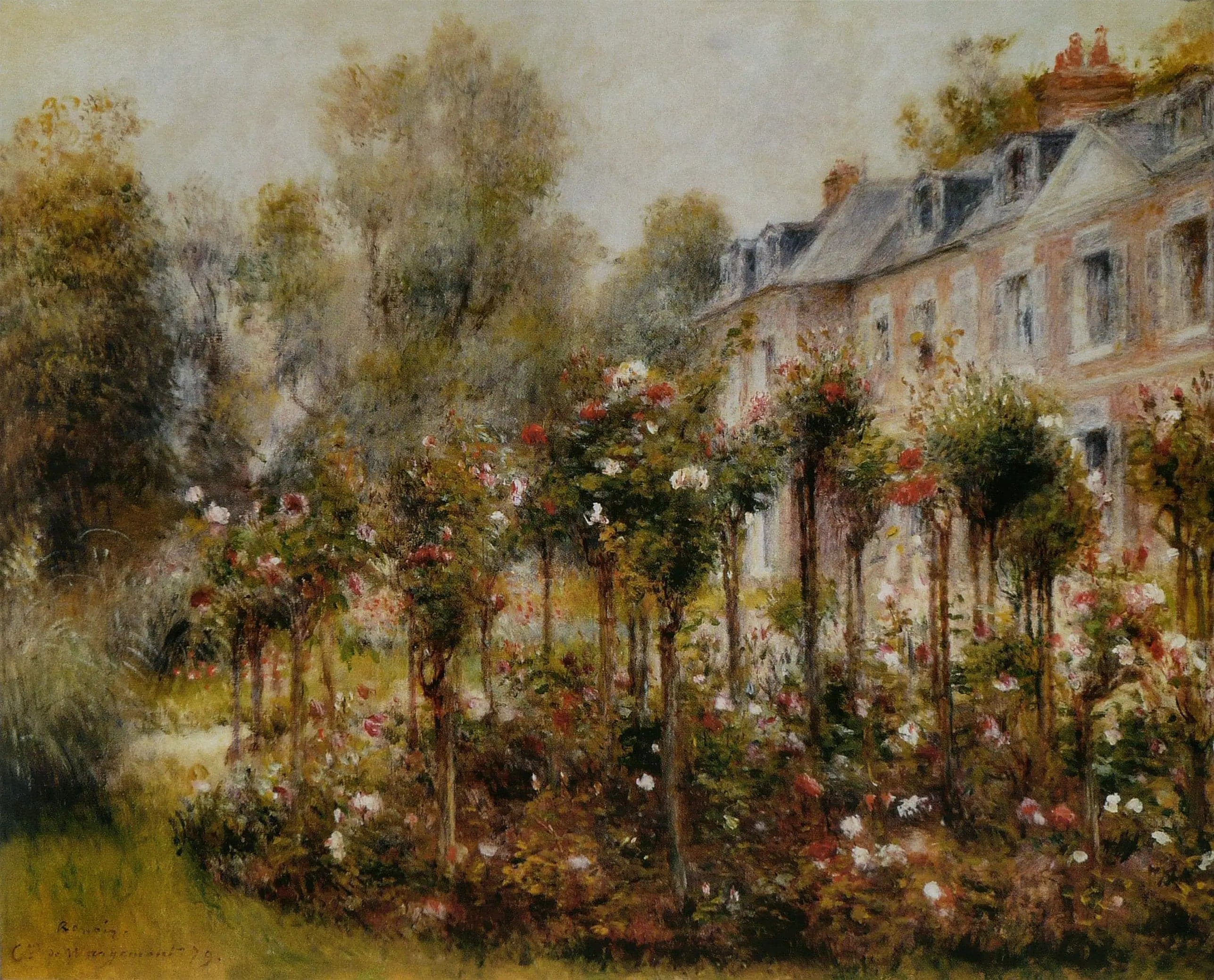 The Roses at Wargemont - Pierre