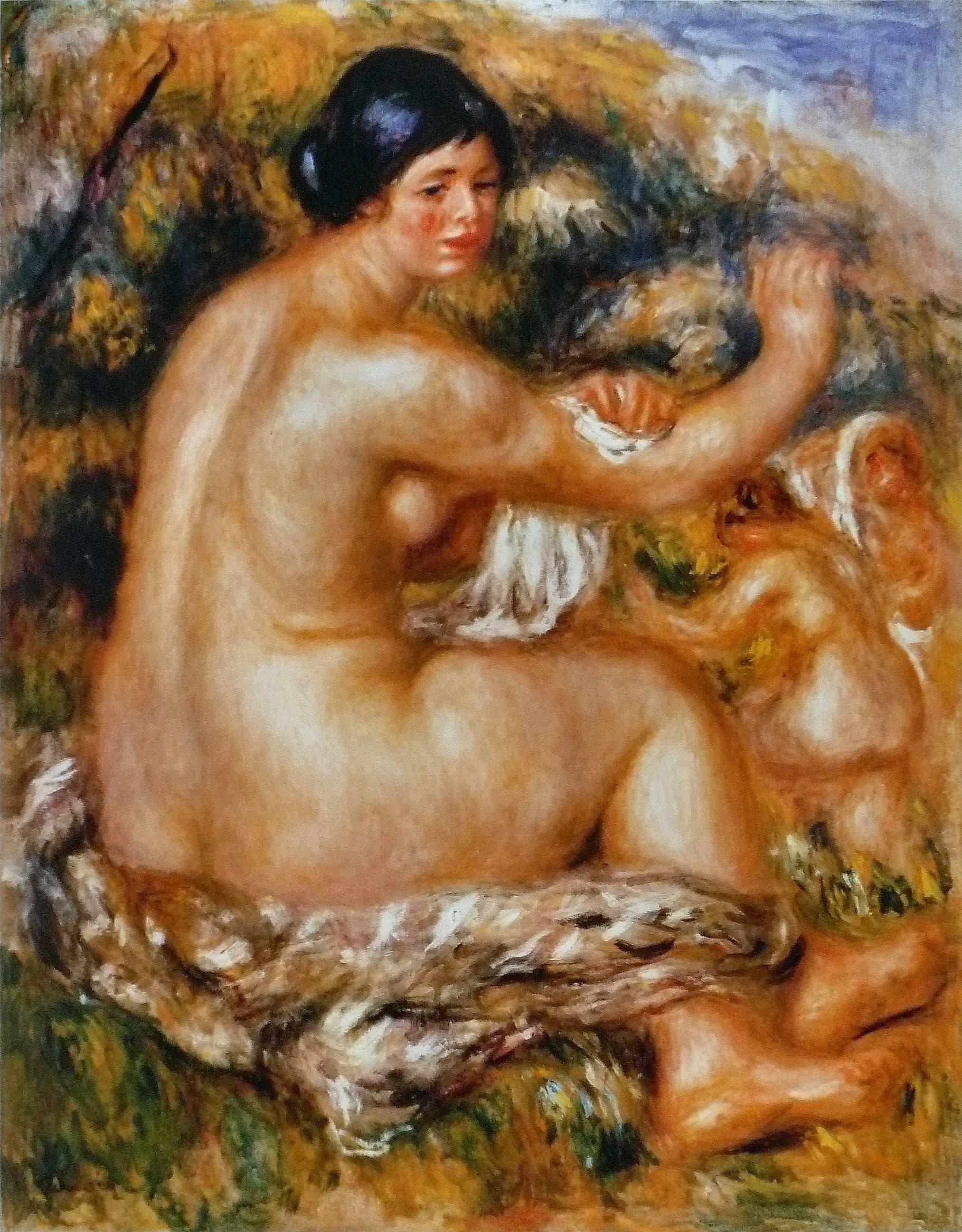 Woman Wiping - Pierre