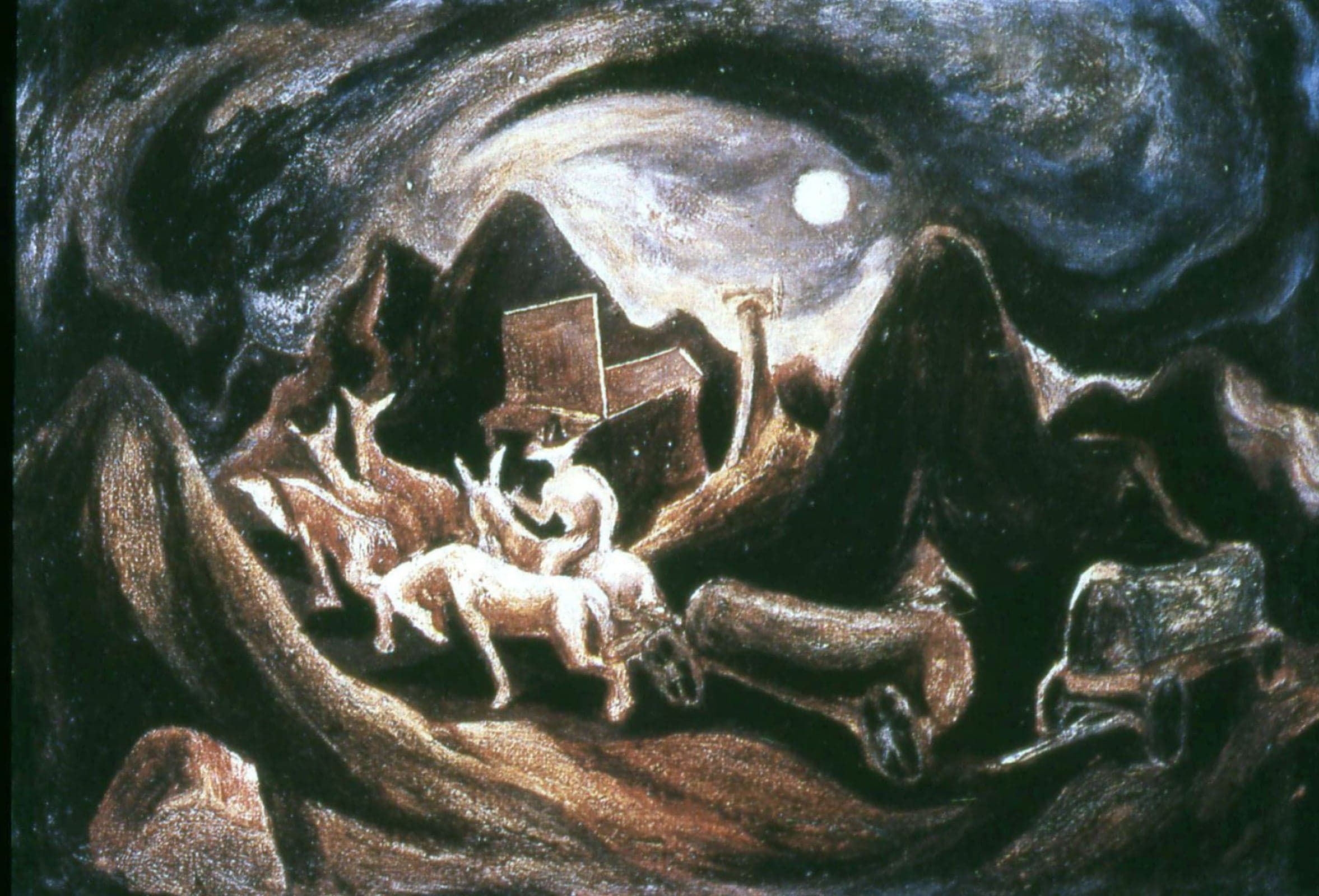 En direction de l'ouest