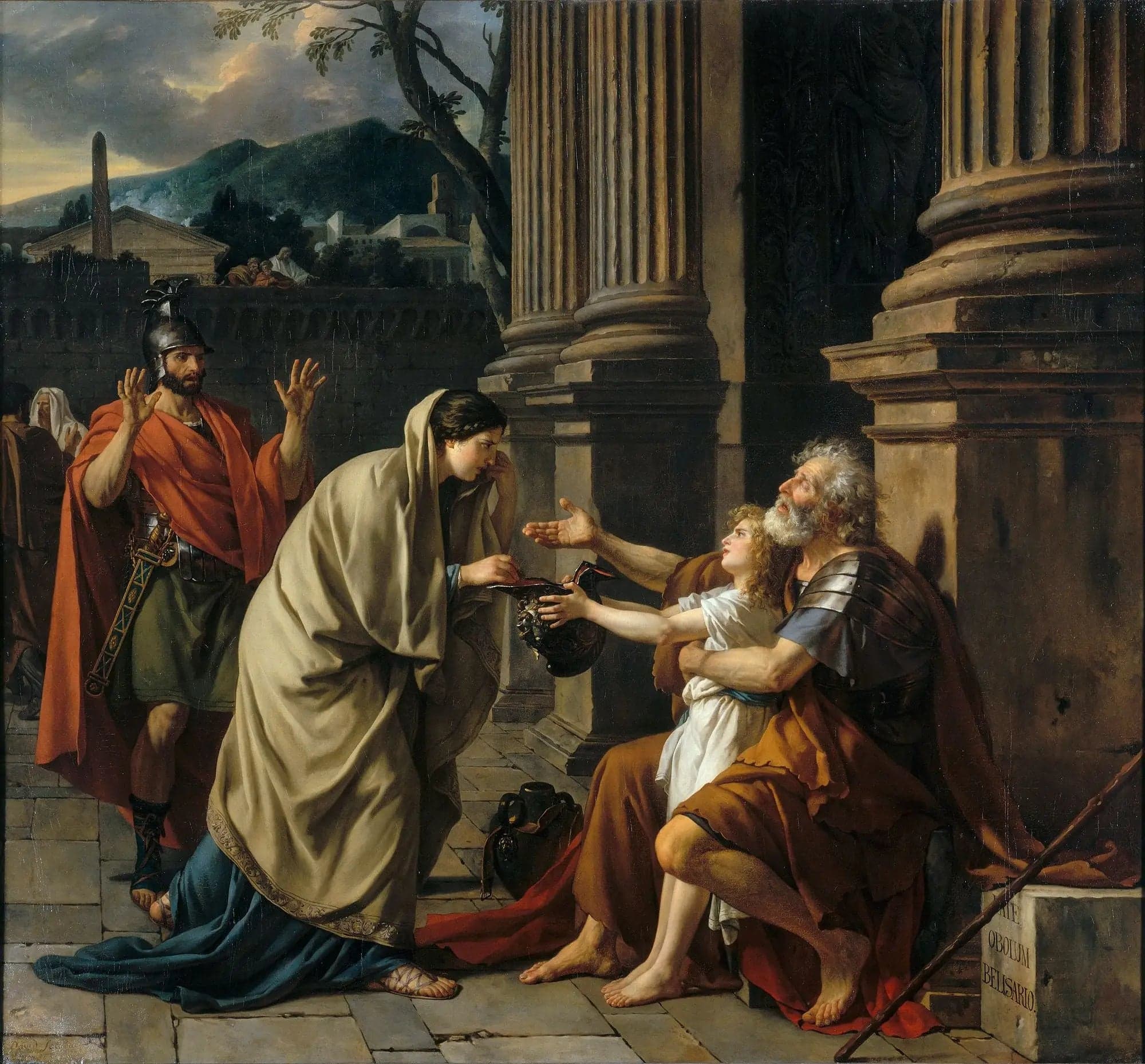 Belisarius Asking for Alms - Jacques