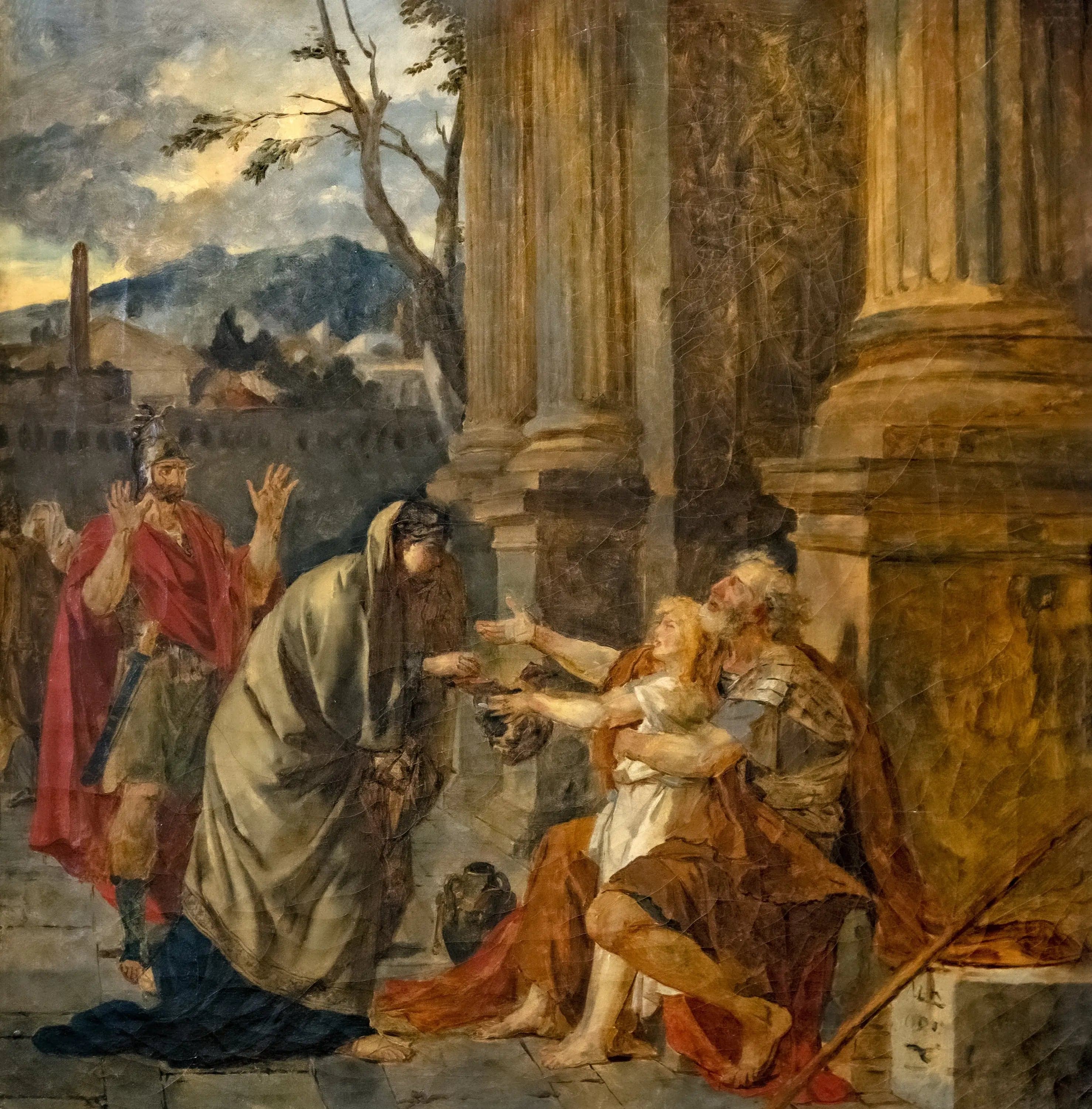 Belisarius Recognized by a Soldier - Jacques
