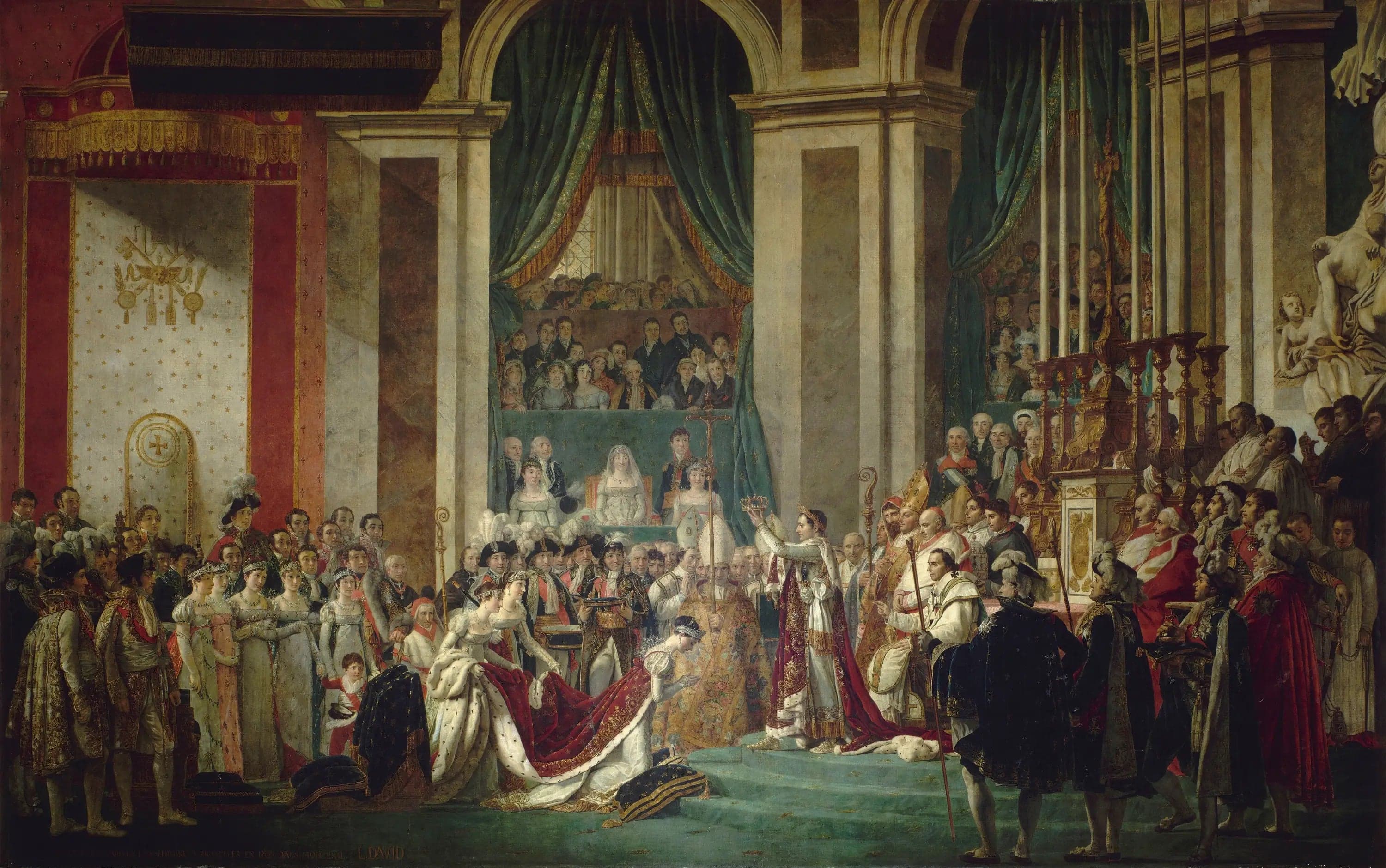 Coronation of Emperor Napoleon I and Empress Joséphine - Jacques