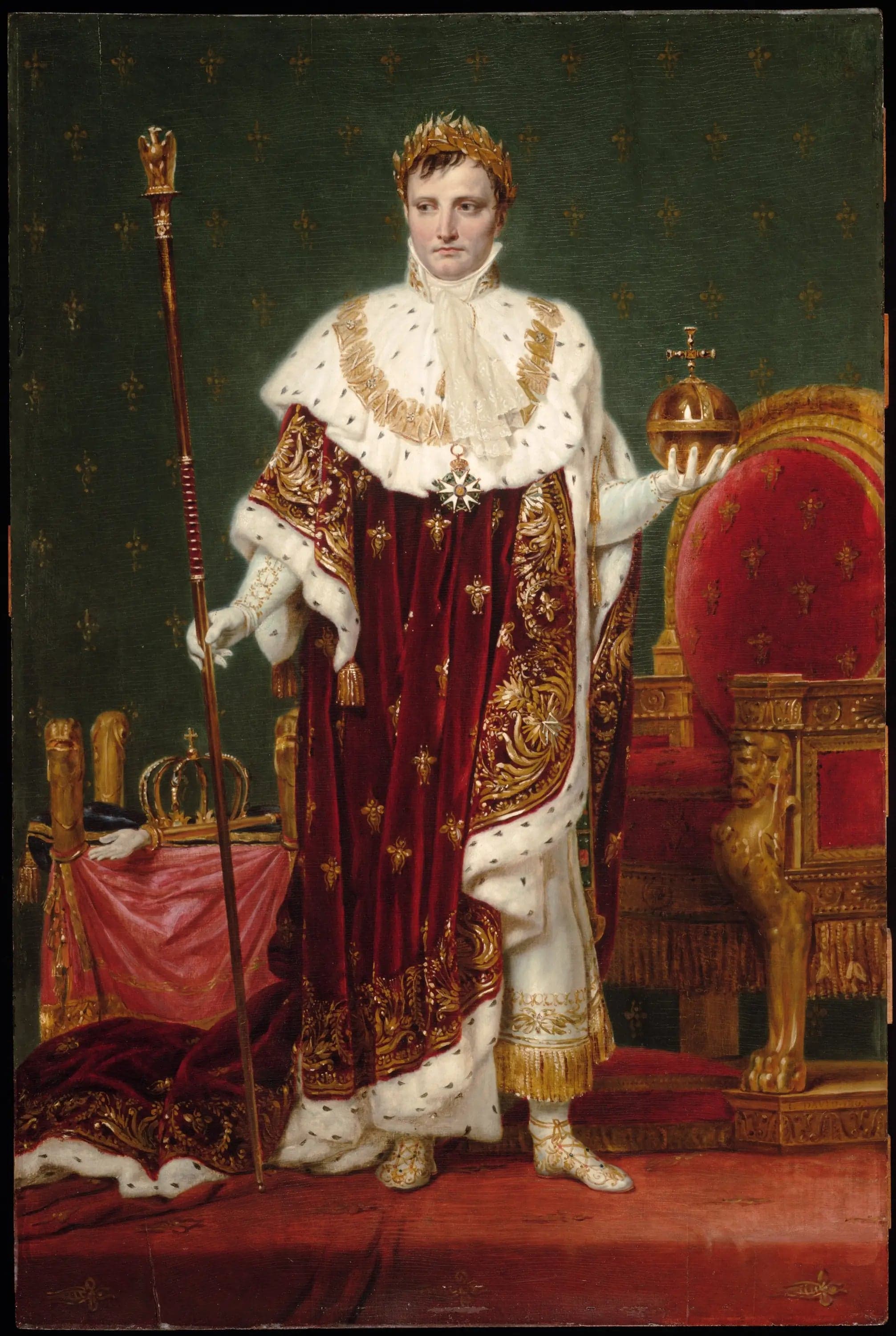 Napoleon I in Imperial Garb - Jacques