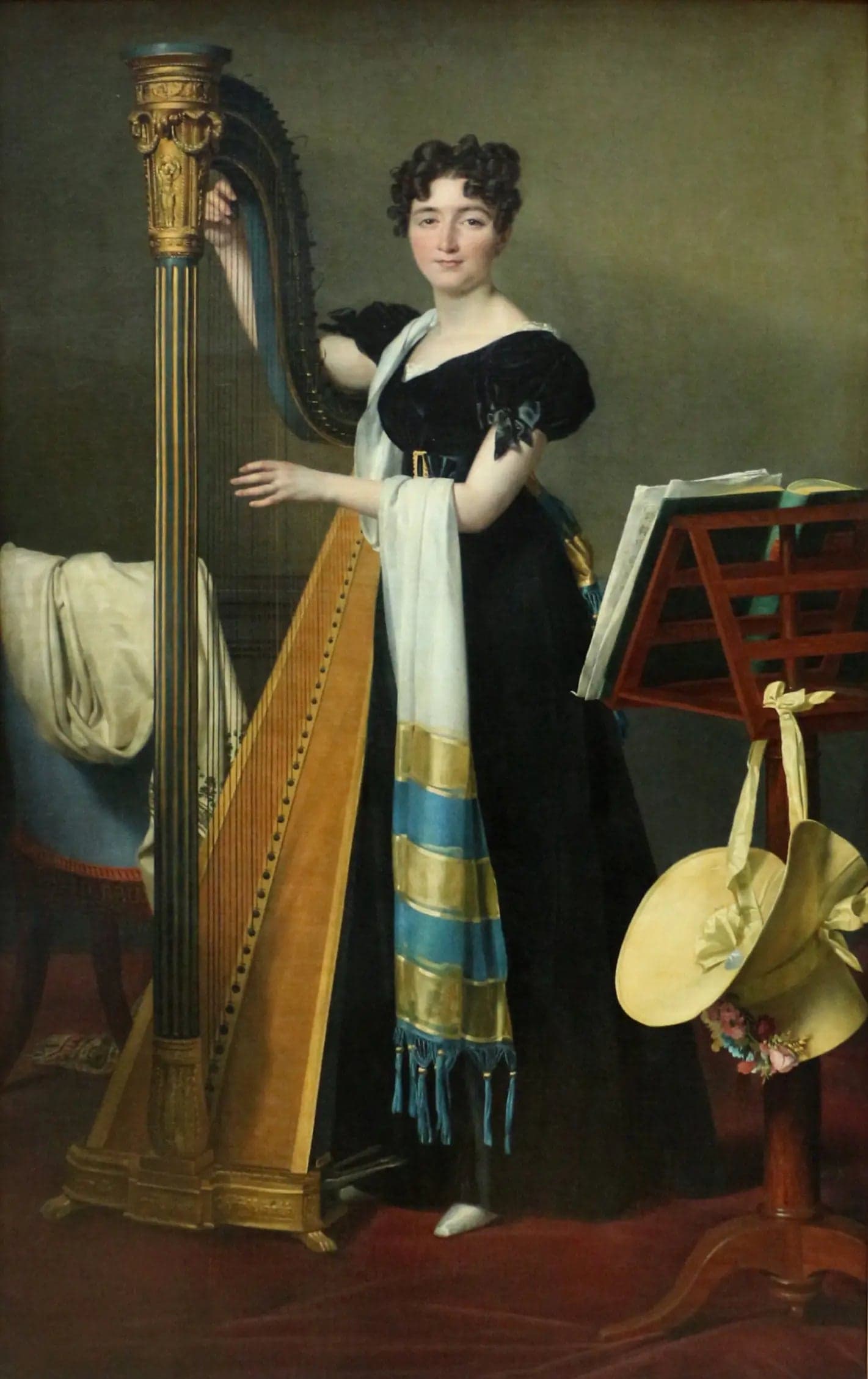 Portrait of Juliette de Villeneuve - Jacques